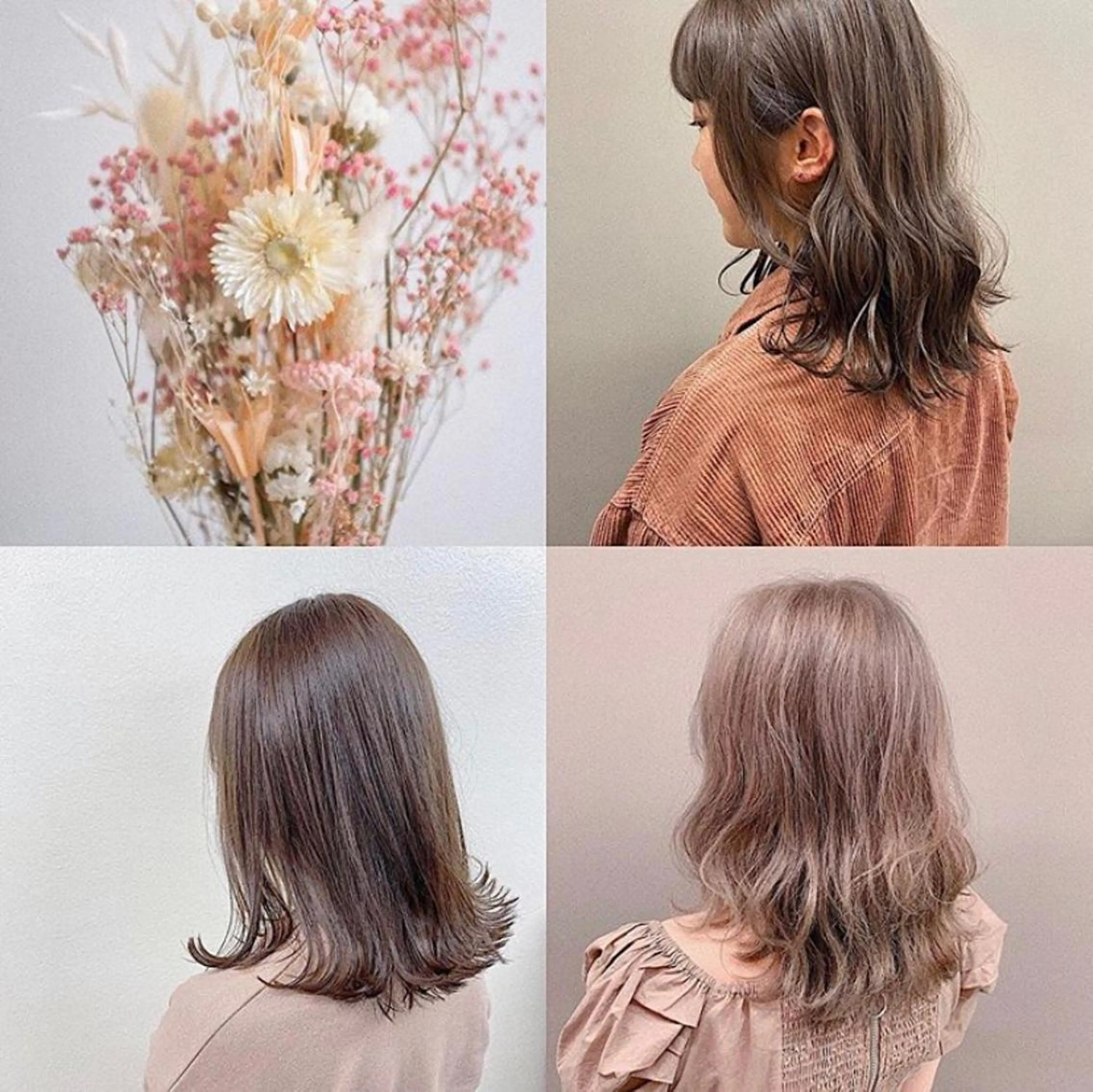 ミディアム カラー ヘアアレンジ メンズ 🦋重くない暗髪🦋 Hana🦋のヘアスタイル