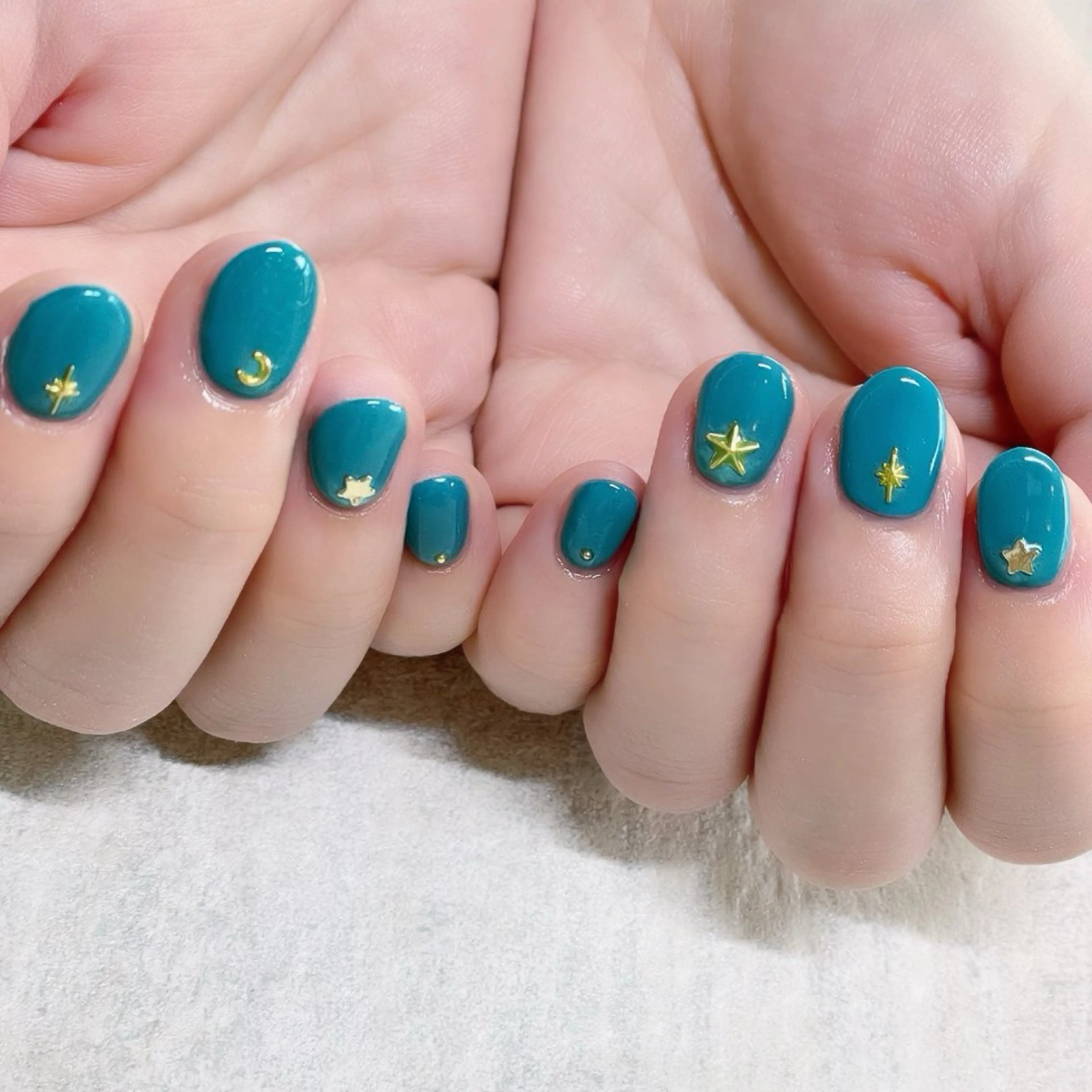 ネイル ワンカラーネイル ハンドネイル ricco risaiaのネイルデザイン