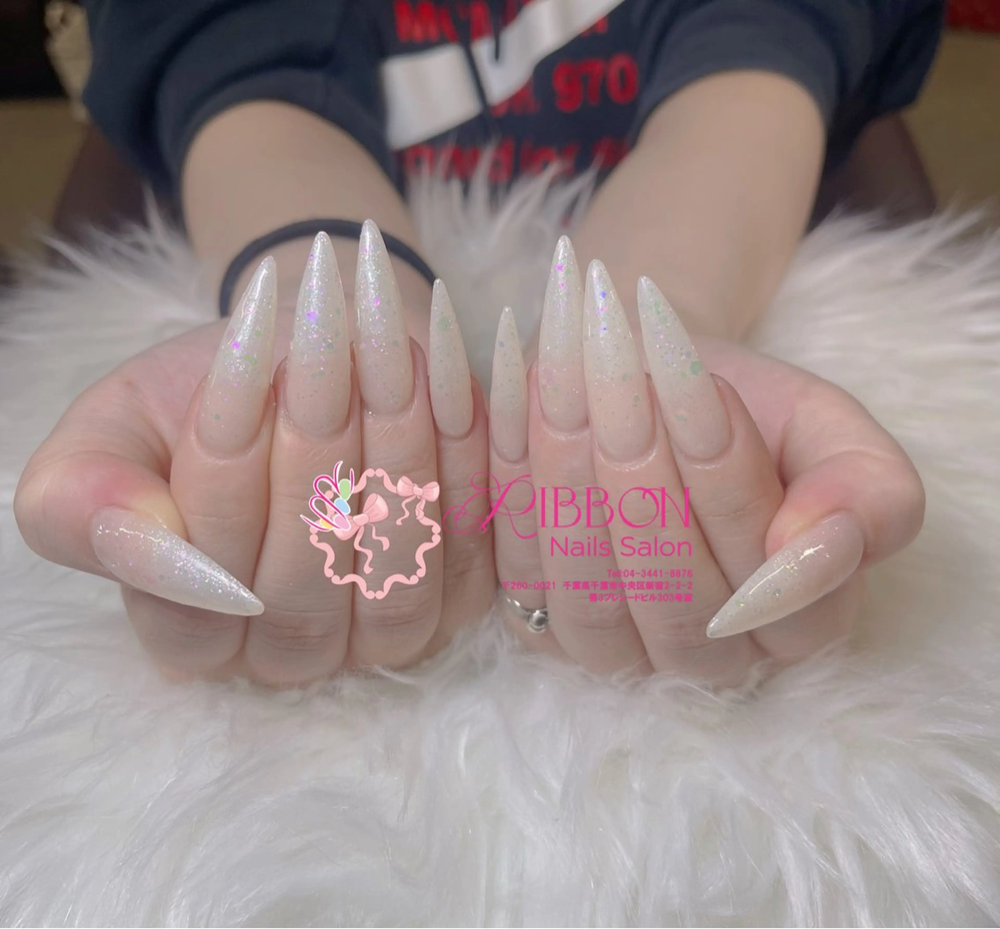 ネイル チークネイル フットネイル フレンチネイル グラデーション 韓国ネイル ハンドネイル Ribbonnail salonのネイルデザイン