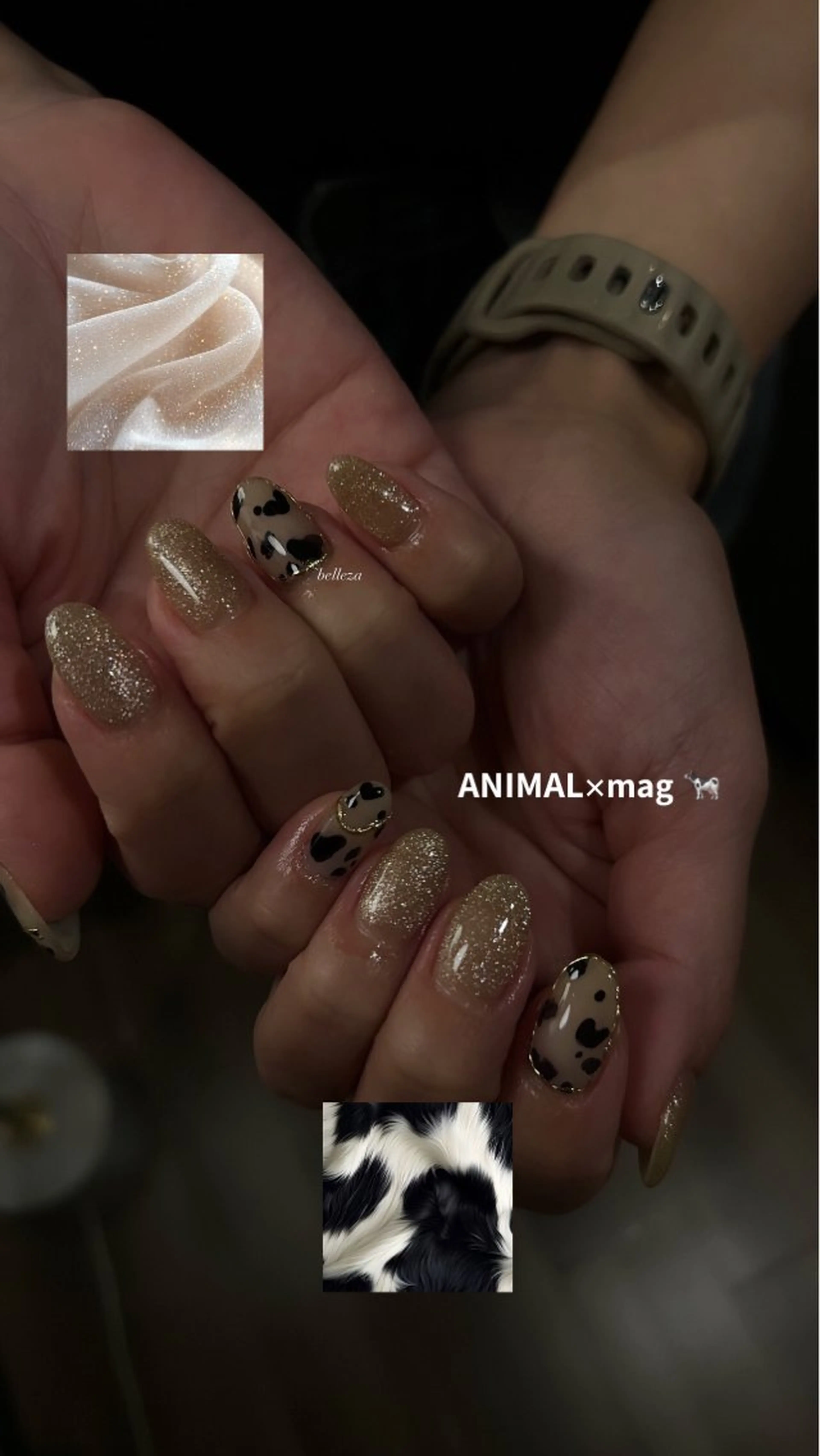 ネイル ハンドネイル belleza ynaのネイルデザイン