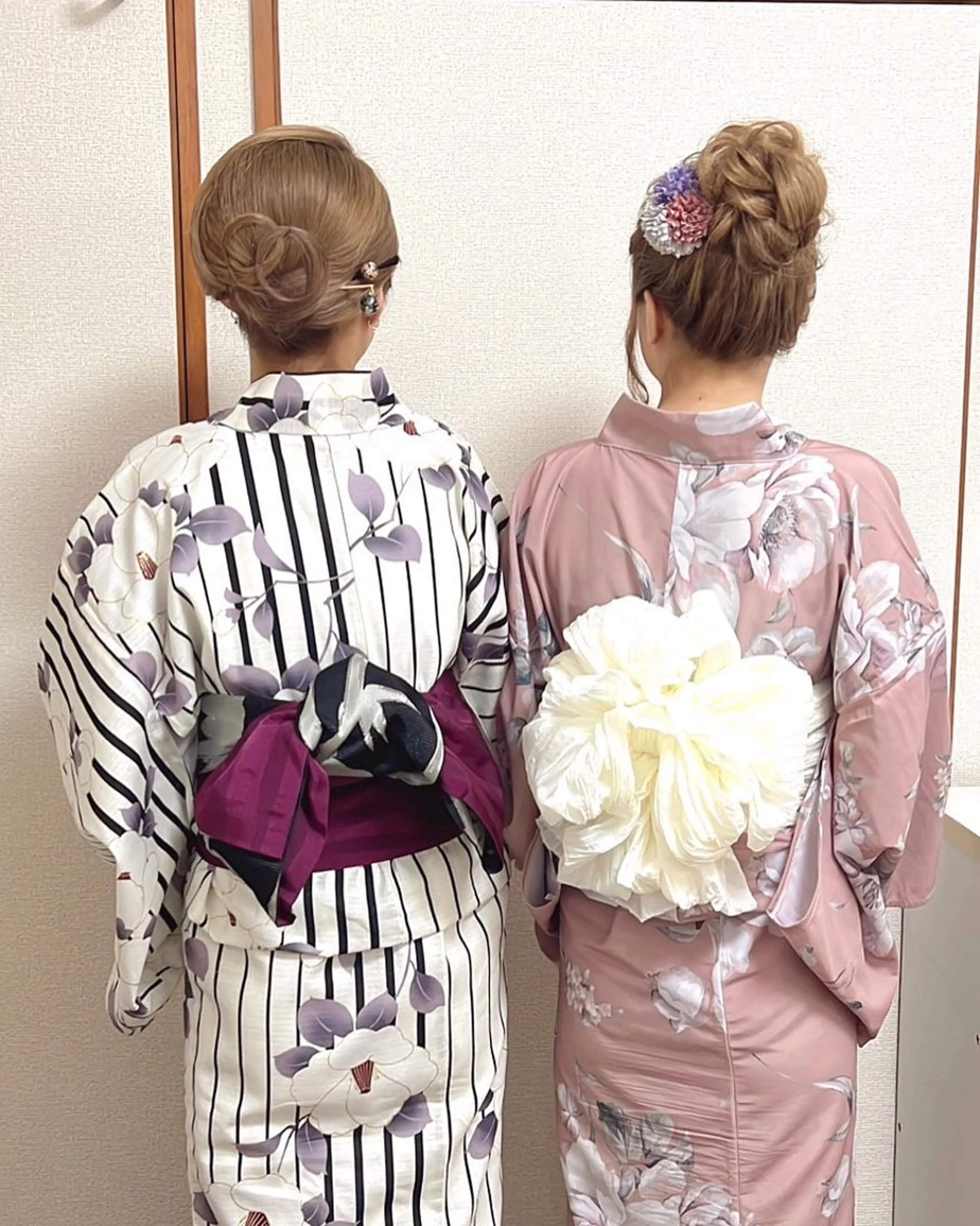 ロング ヘアアレンジ 着付け KANA カナのマツエク・マツパデザイン