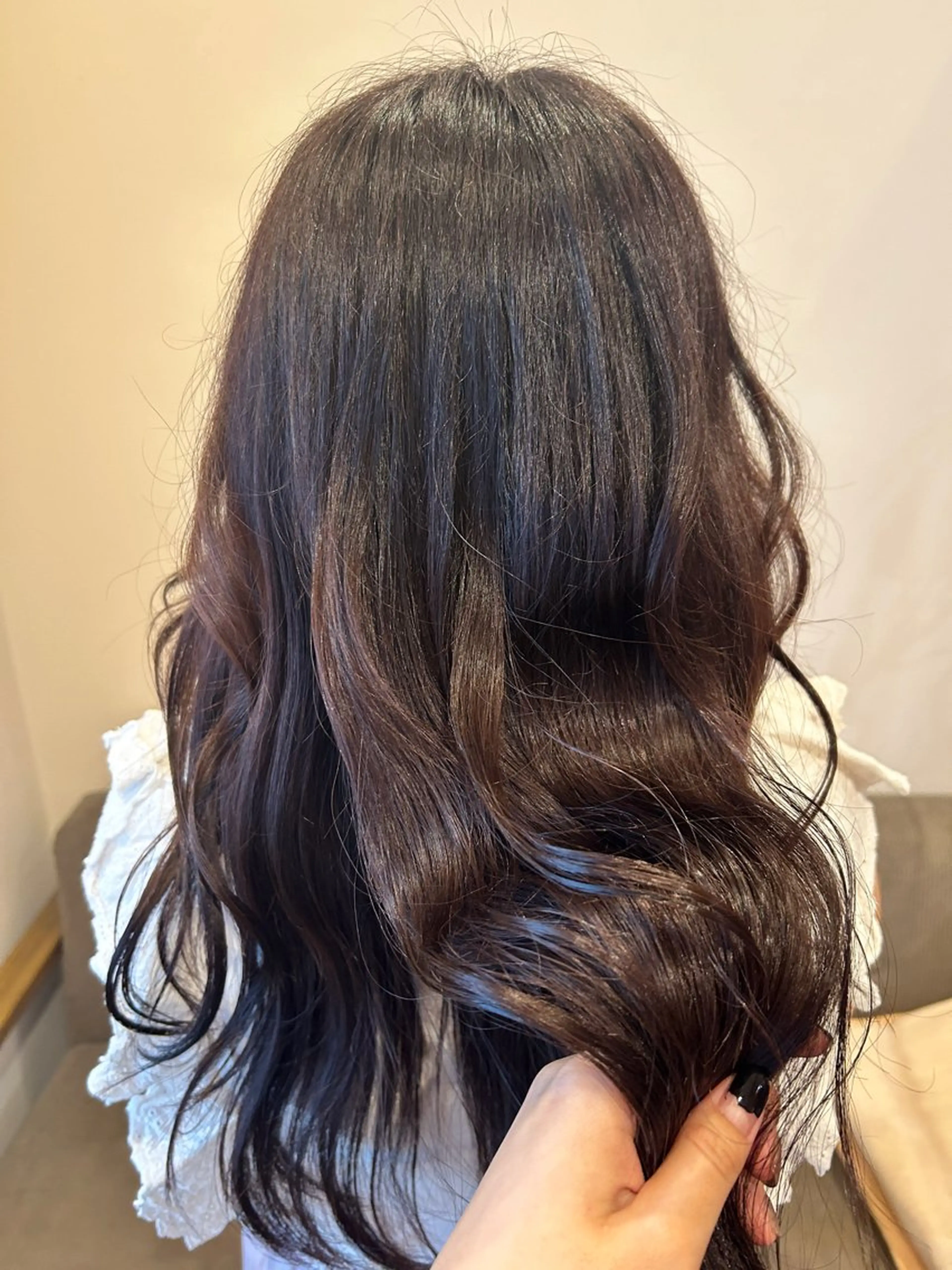 ロング カラー ヘアカラー ‎🤍江坂 ハヤシアヤナ‎🤍のヘアスタイル