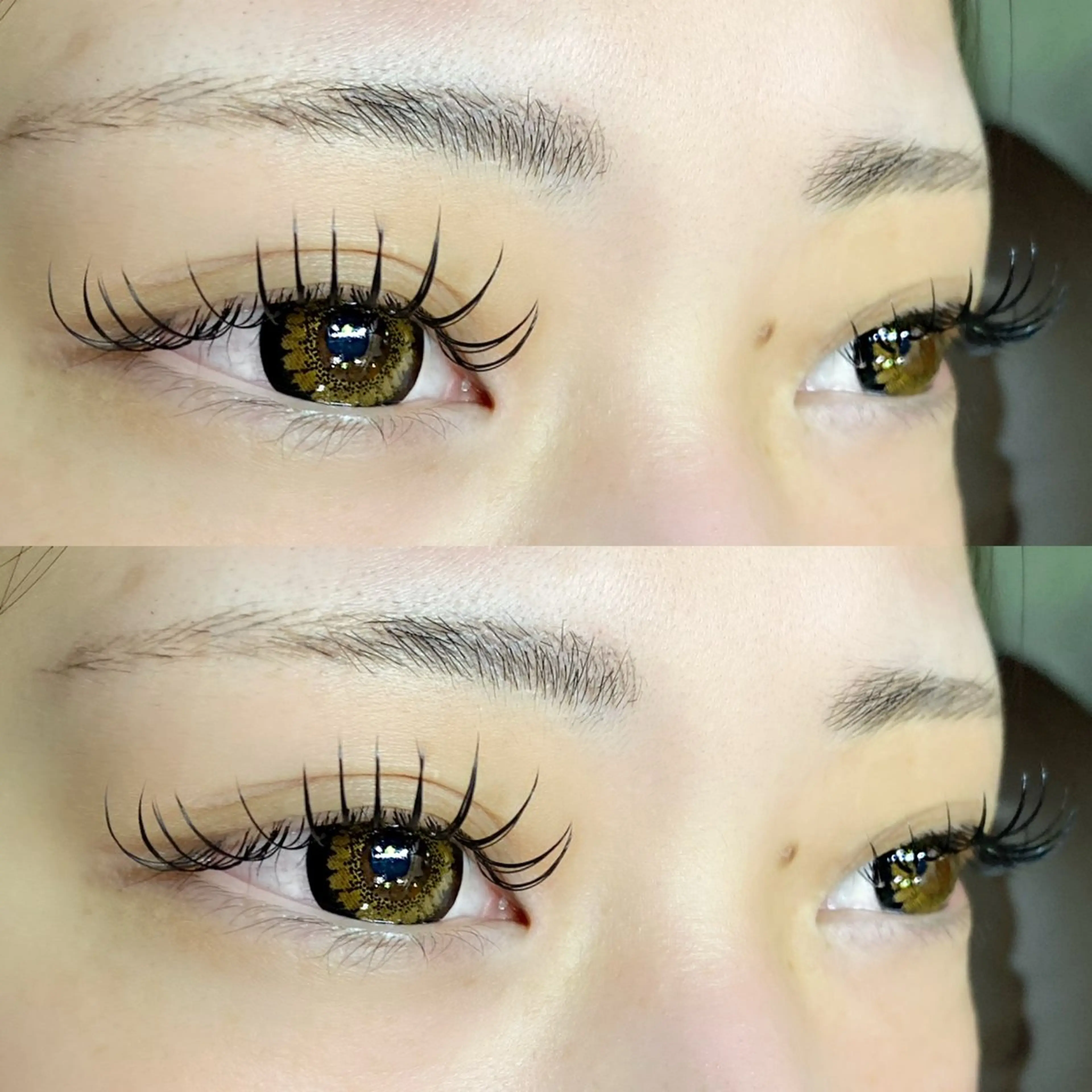 マツエク・マツパ 束感まつ毛 ヘアメイクピカソ所属・ヘアメイクピカソ 髙井久美のマツエク・マツパデザイン