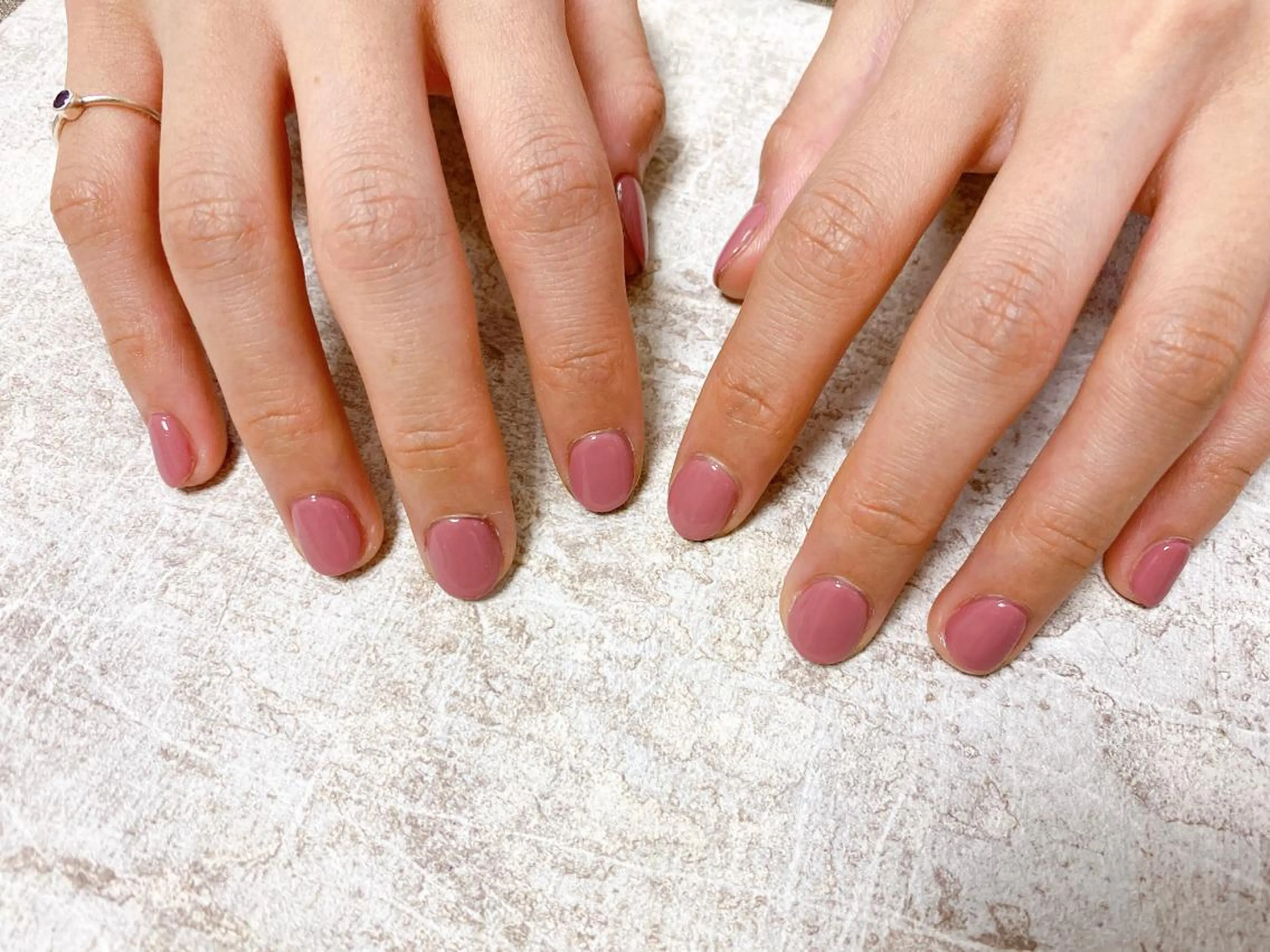 ネイル ピンク ハンドネイル Mogu nail 二子玉川のネイルデザイン