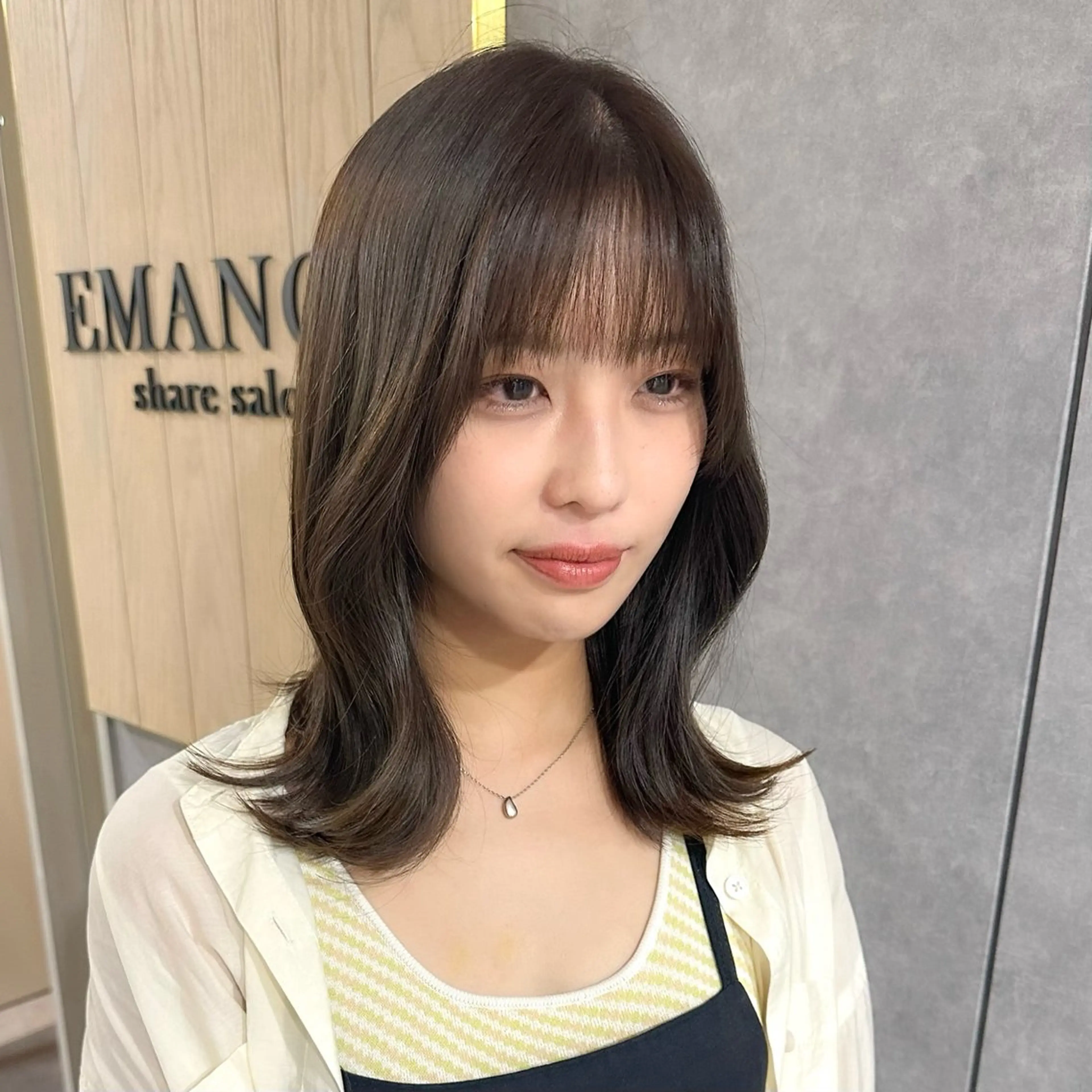 ロング カラー ブリーチ ダブルカラー ブリーチなしカラー レイヤーカット カット ヘアカラー ショートオタク ❣️Genkiのヘアスタイル