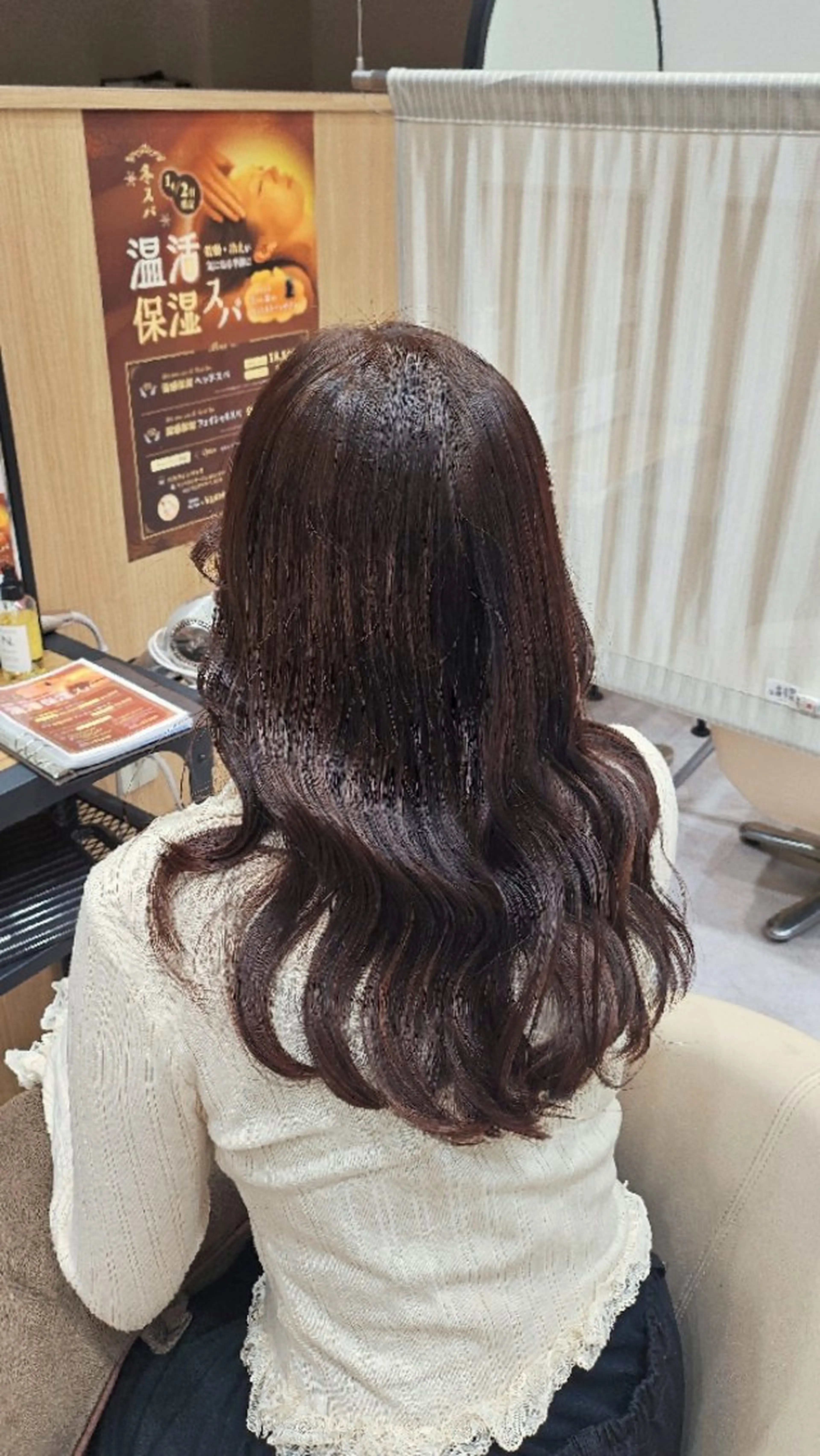 カラー ロング UNIX ららぽーと豊洲店所属・透明感カラー️🫧‪ ℝ𝕚𝕟𝕒のヘアスタイル