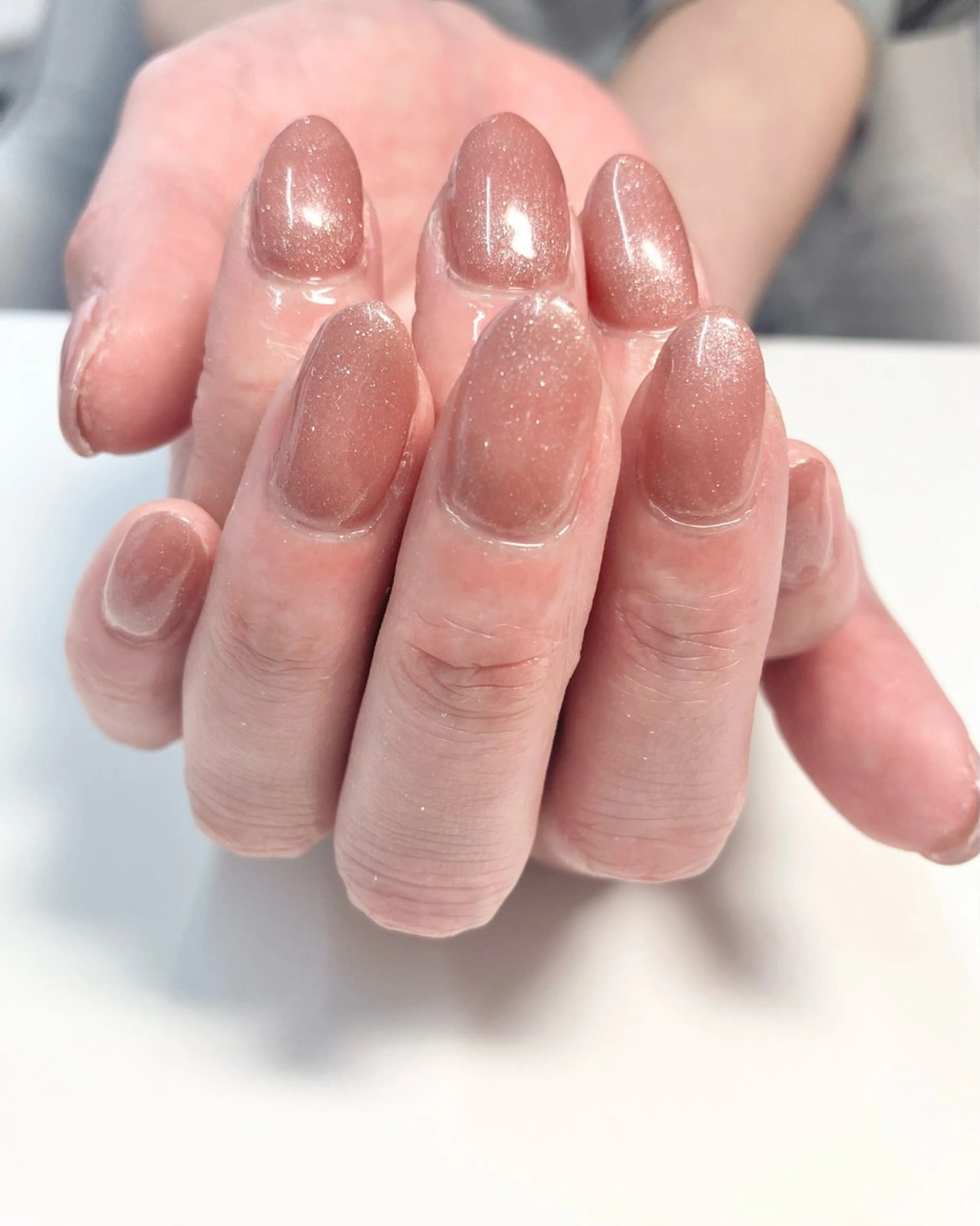 ネイル ワンカラーネイル Rich to 半田店所属・rich to 内田のネイルデザイン