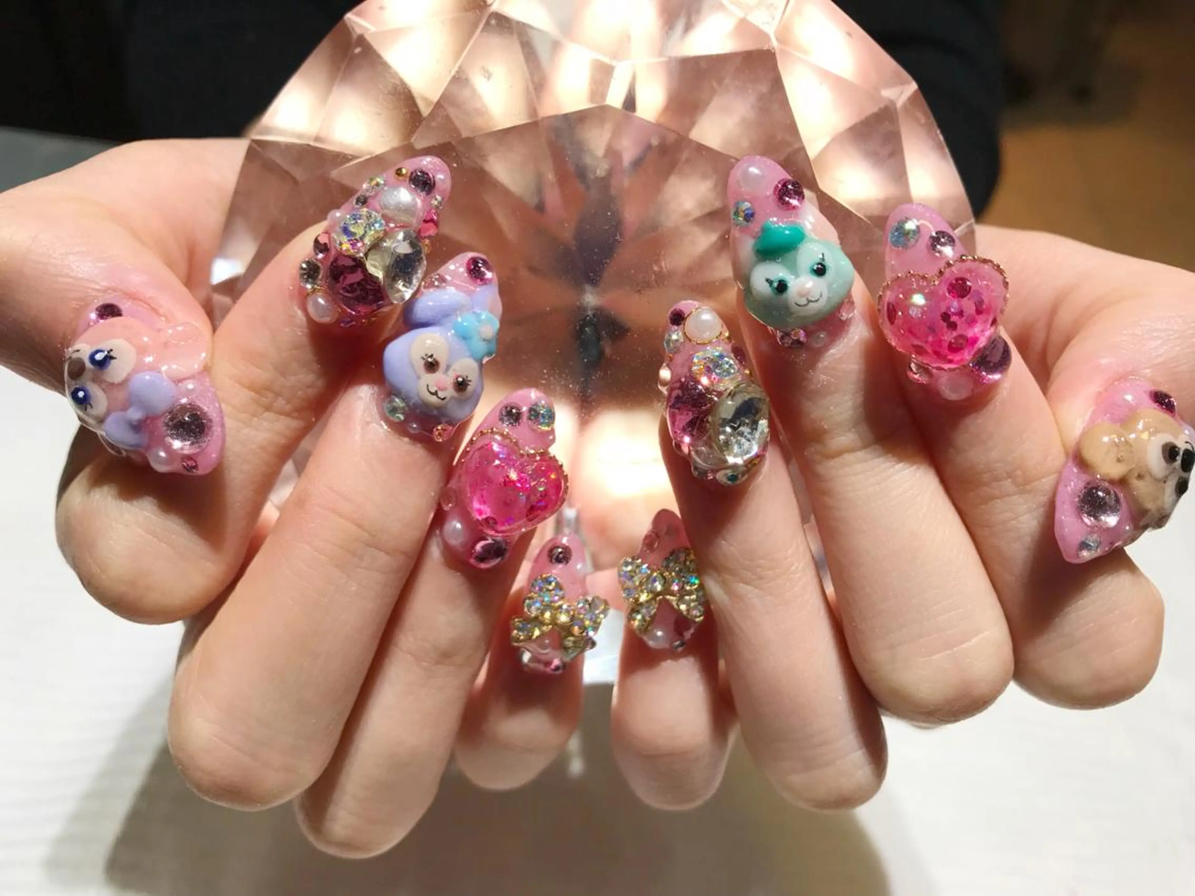 ネイル アートネイル スカルプネイル YUN 💅のネイルデザイン