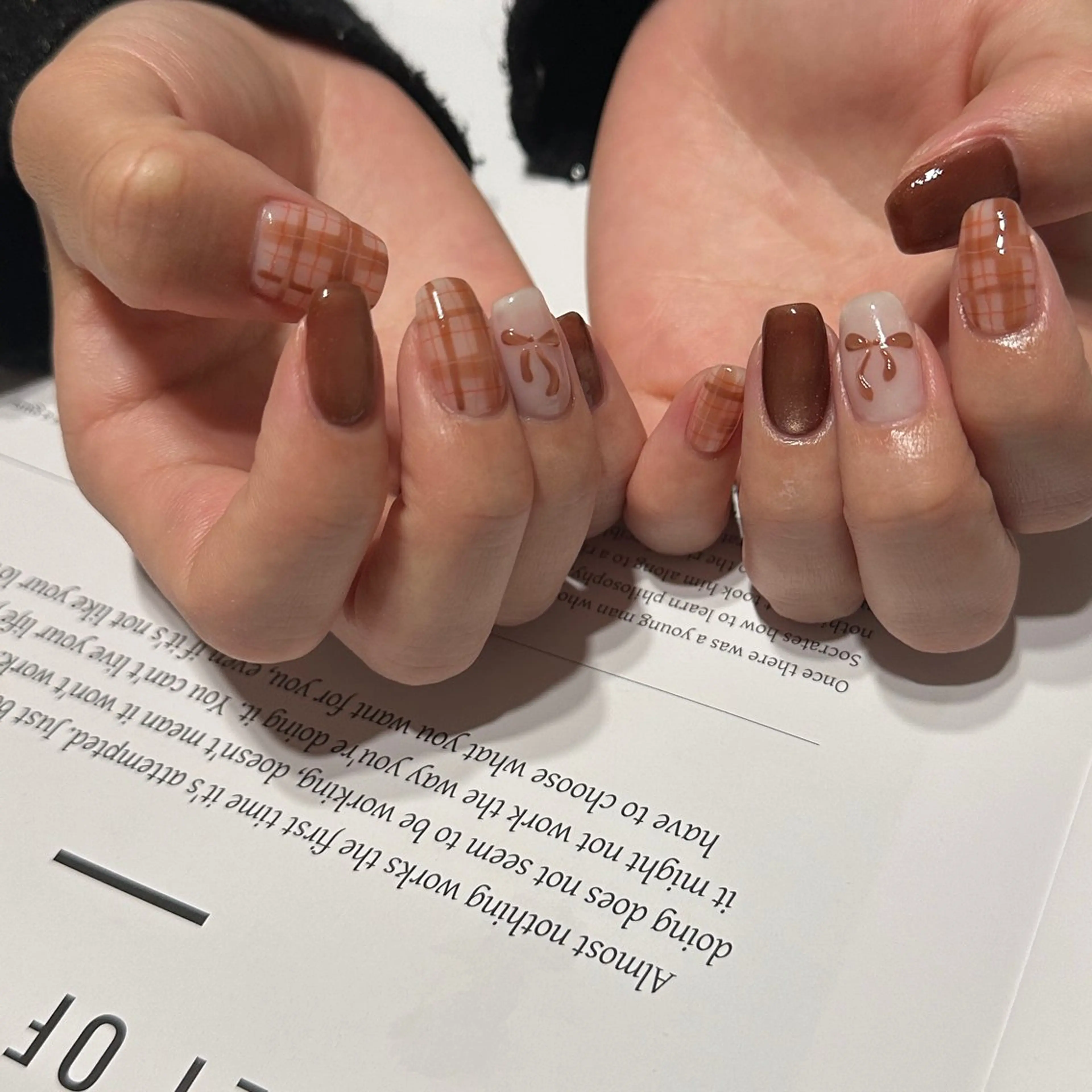 ネイル バレンタイン ハンドネイル cyaan所属・nail salon Cyaanのネイルデザイン