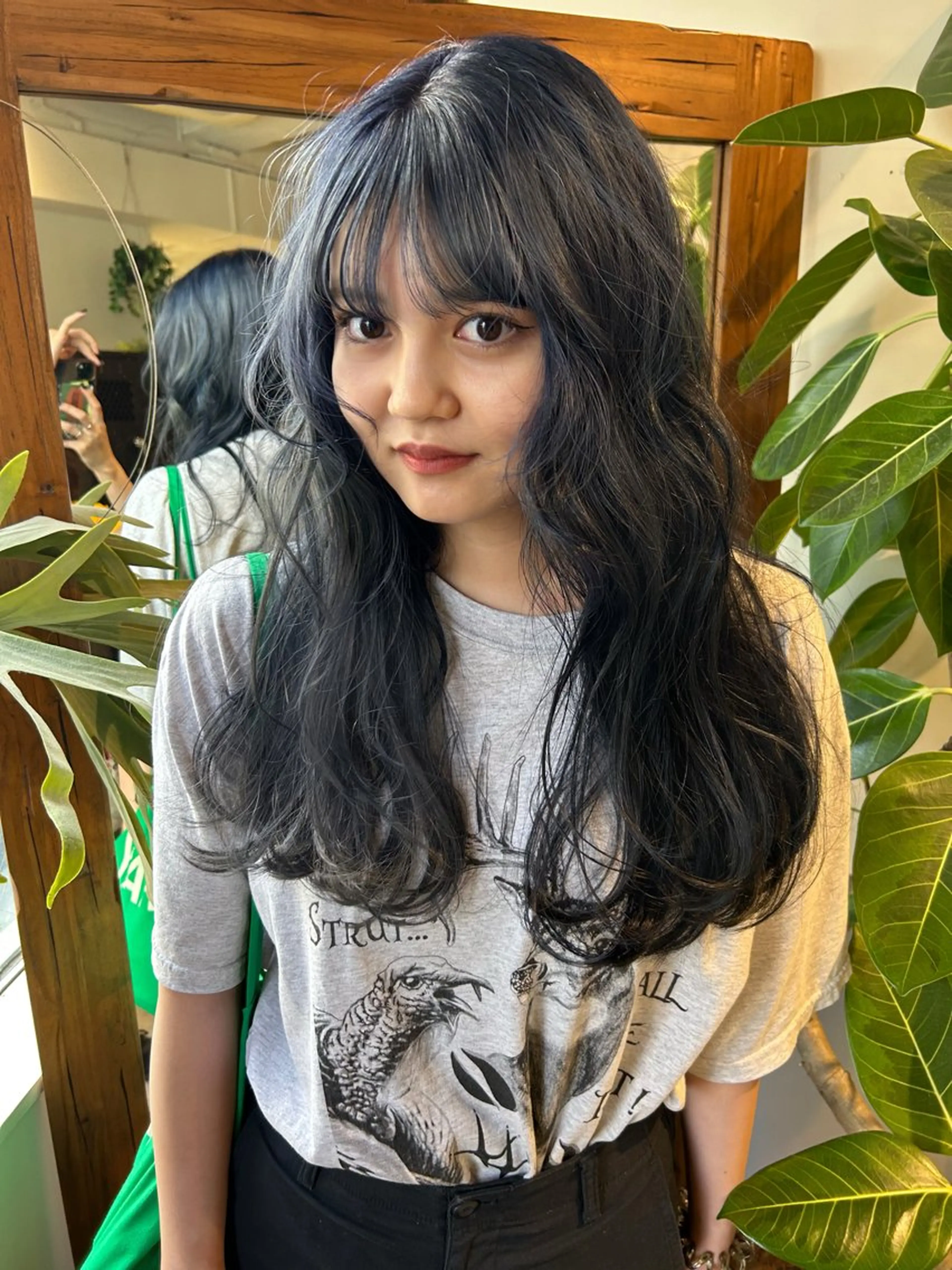 ロング sliver renのヘアスタイル