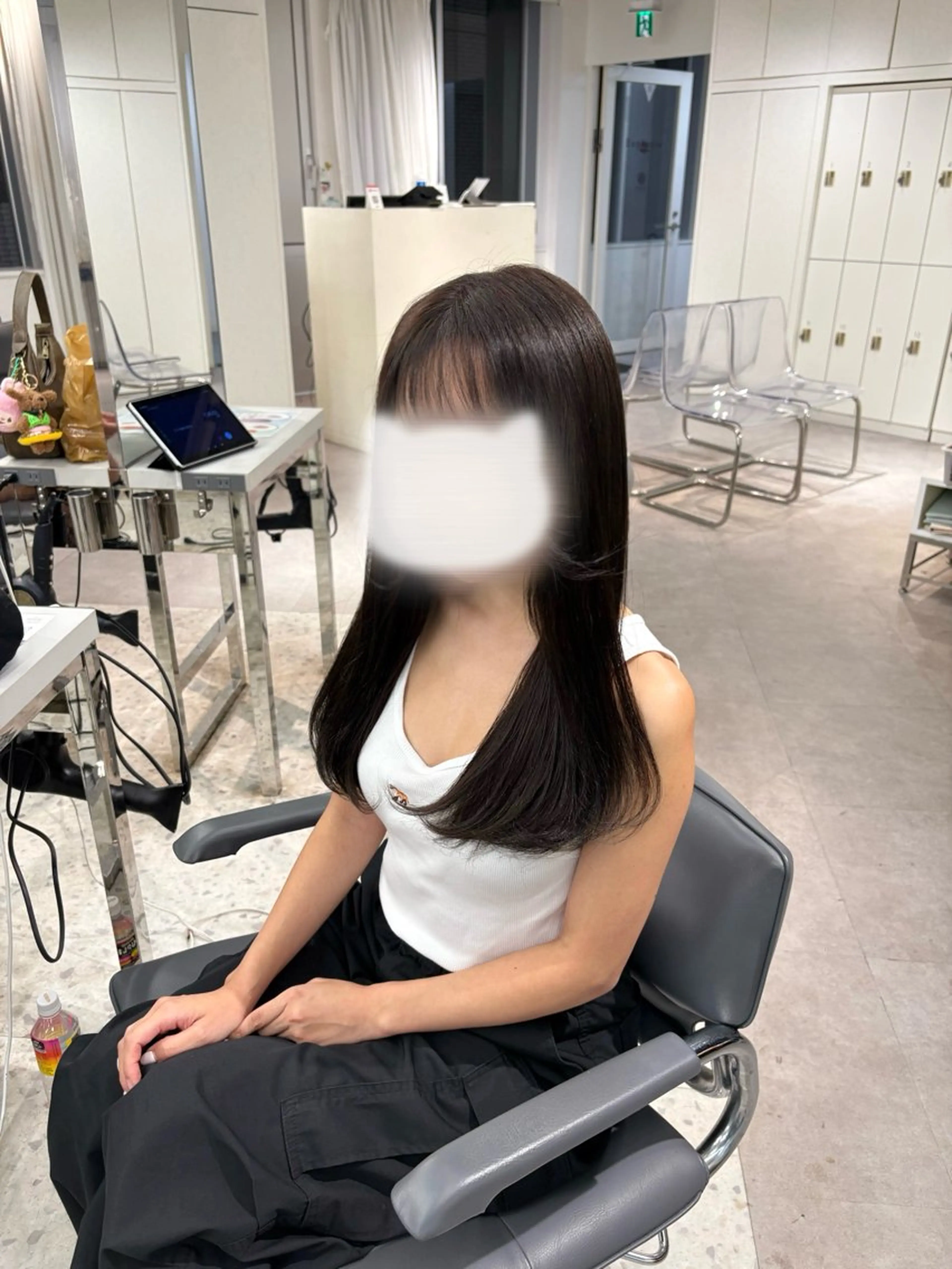 ロング カラー ヘアカラー トリートメント Euphoria  SHIBUYAGRANDE所属・モデル募集in渋谷 ソナのヘアスタイル