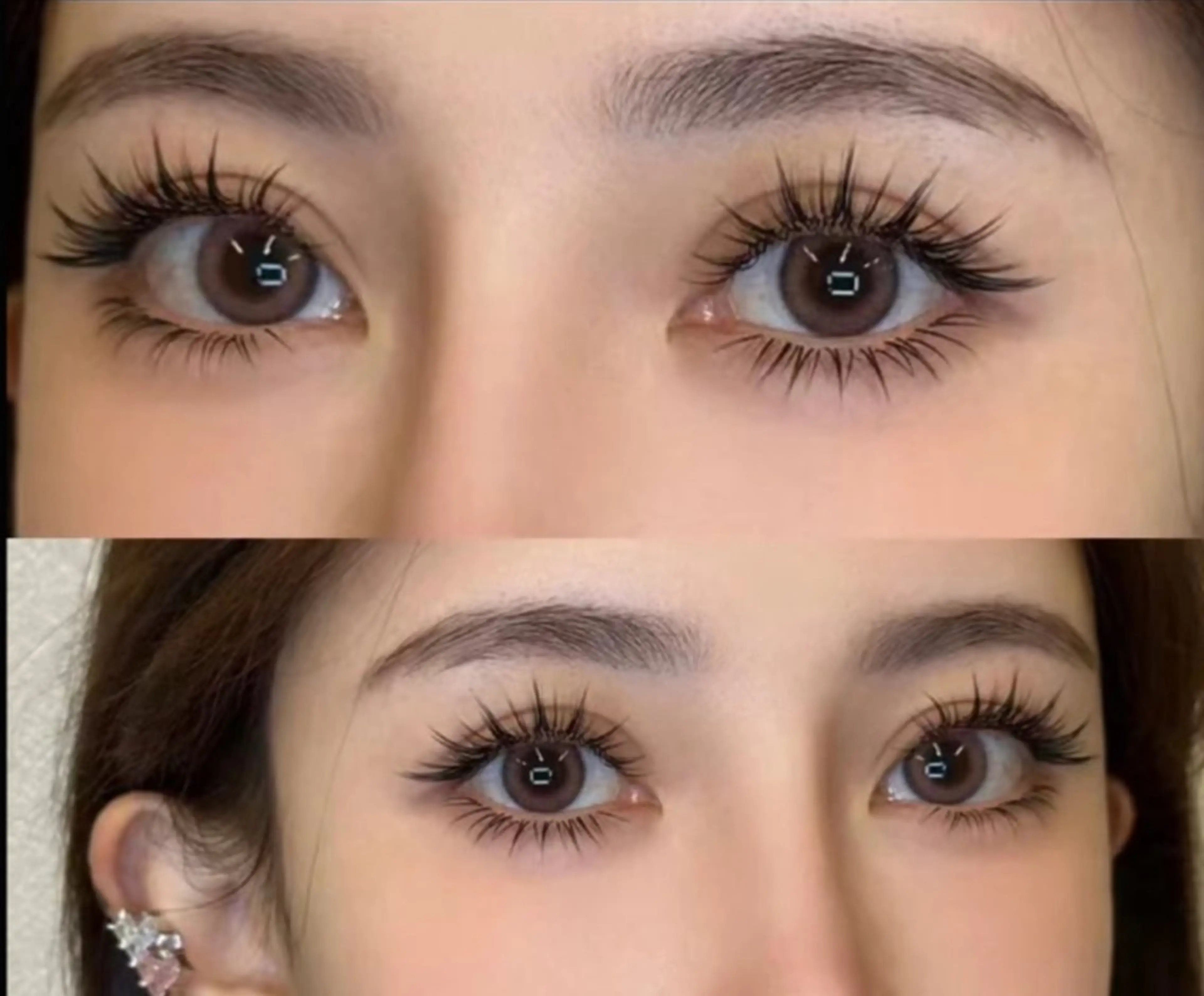 【SNS話題！中国ワンホンデザイン】濃密束感（コーティング付け) 160束 ¥7280円、オフ込み❤️LED+1000円の写真