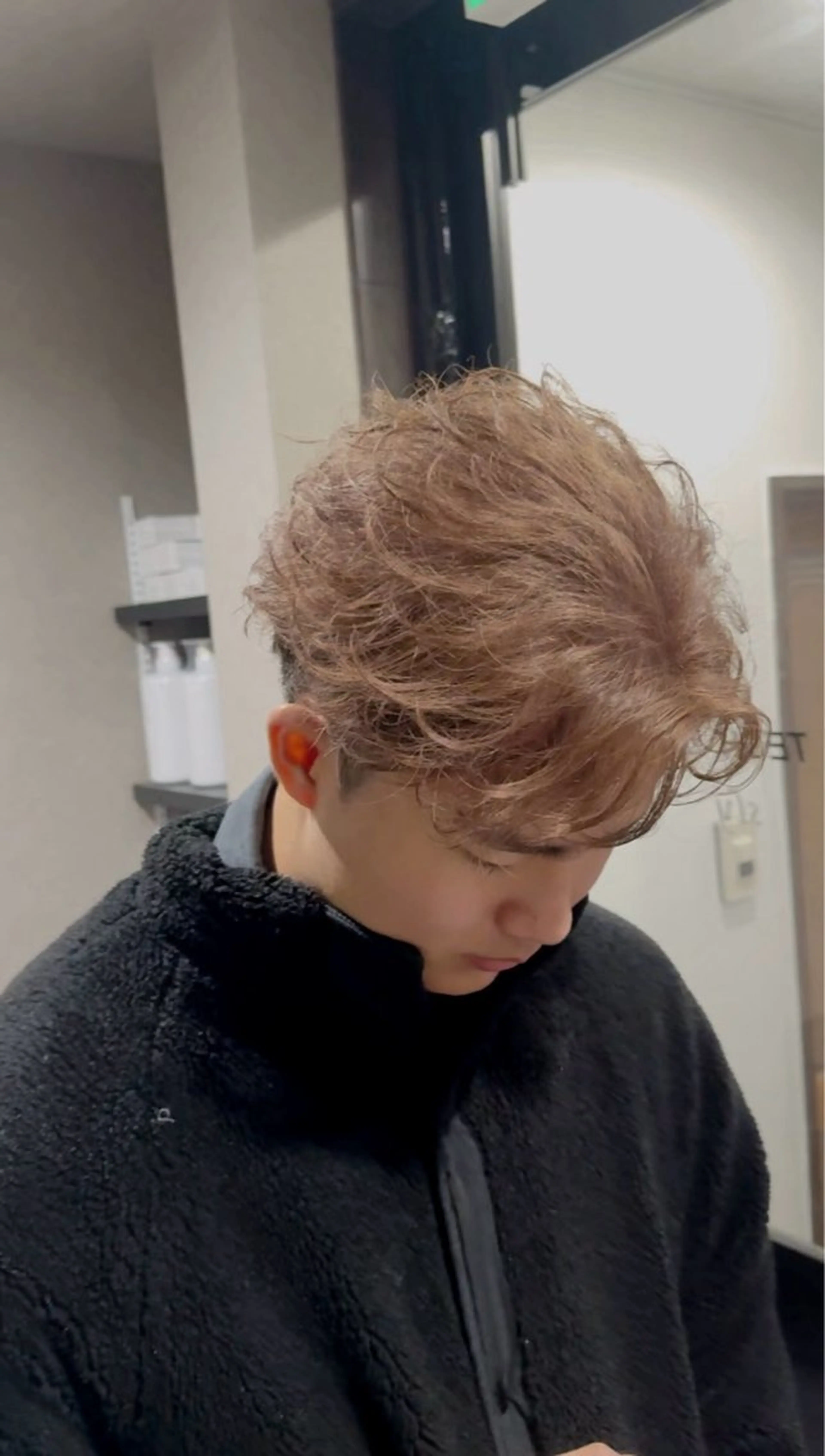 カット（無料）＋ダブルカラー（材料費として3000円いただきます）の写真