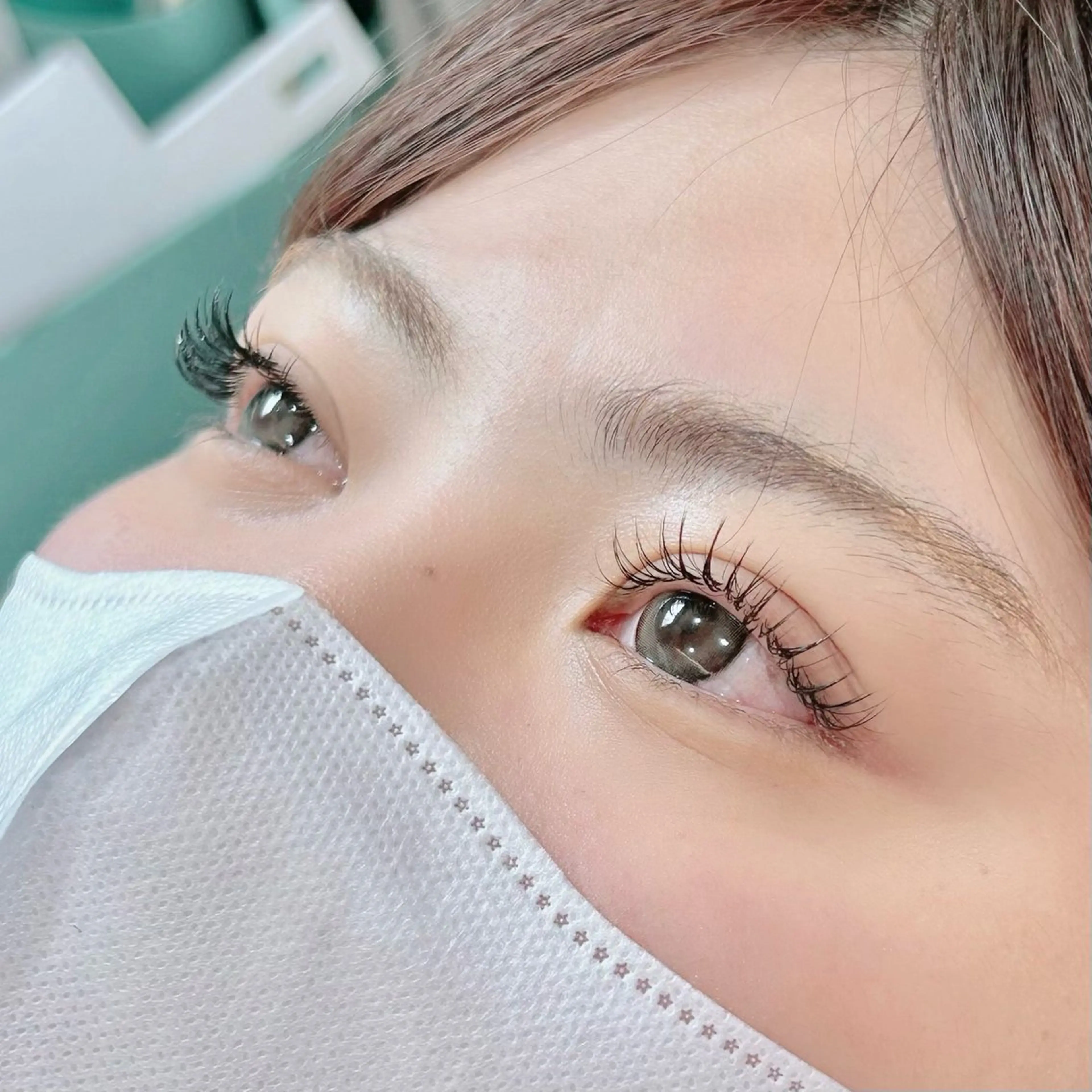 マツエク・マツパ Cカール 目尻長め マツエク 韓国マツエク/まつパ 🎀misaki🎀のマツエク・マツパデザイン