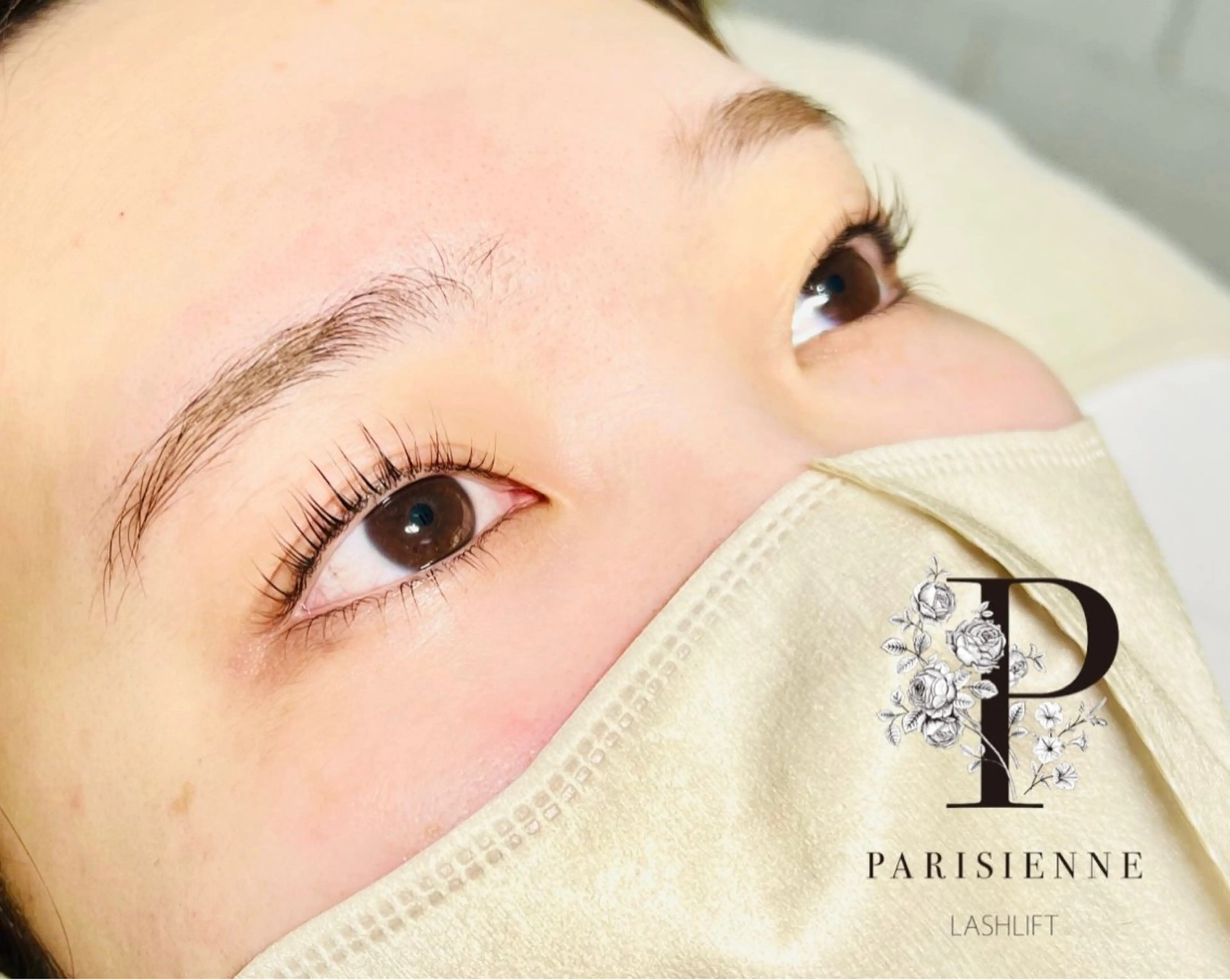 マツエク・マツパ まつげパーマ 下まつげエクステ 一重×まつ毛パーマ マツパ eyelash presh yukaのマツエク・マツパデザイン