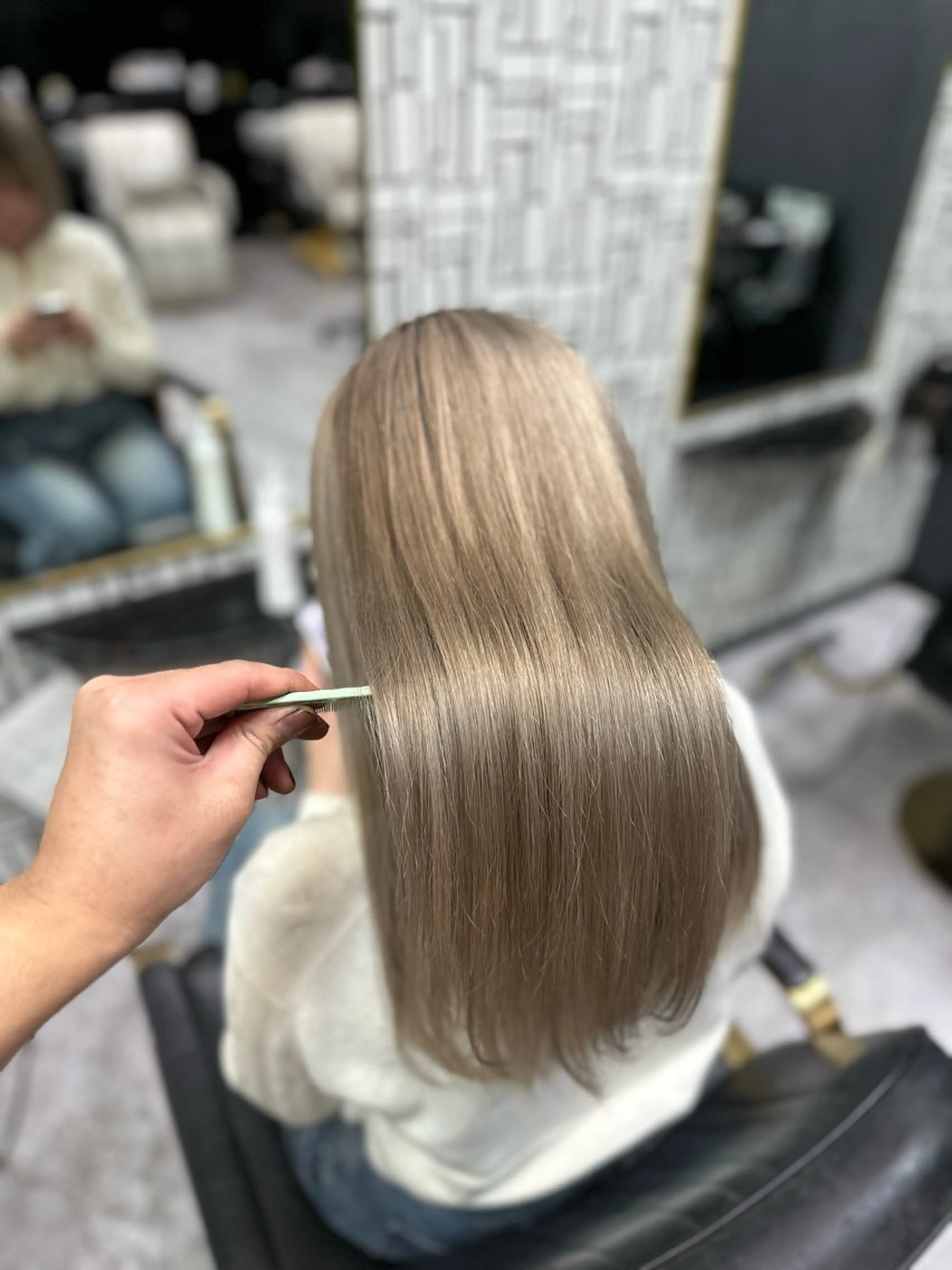 ロング トリートメント 池田 亮雅のヘアスタイル