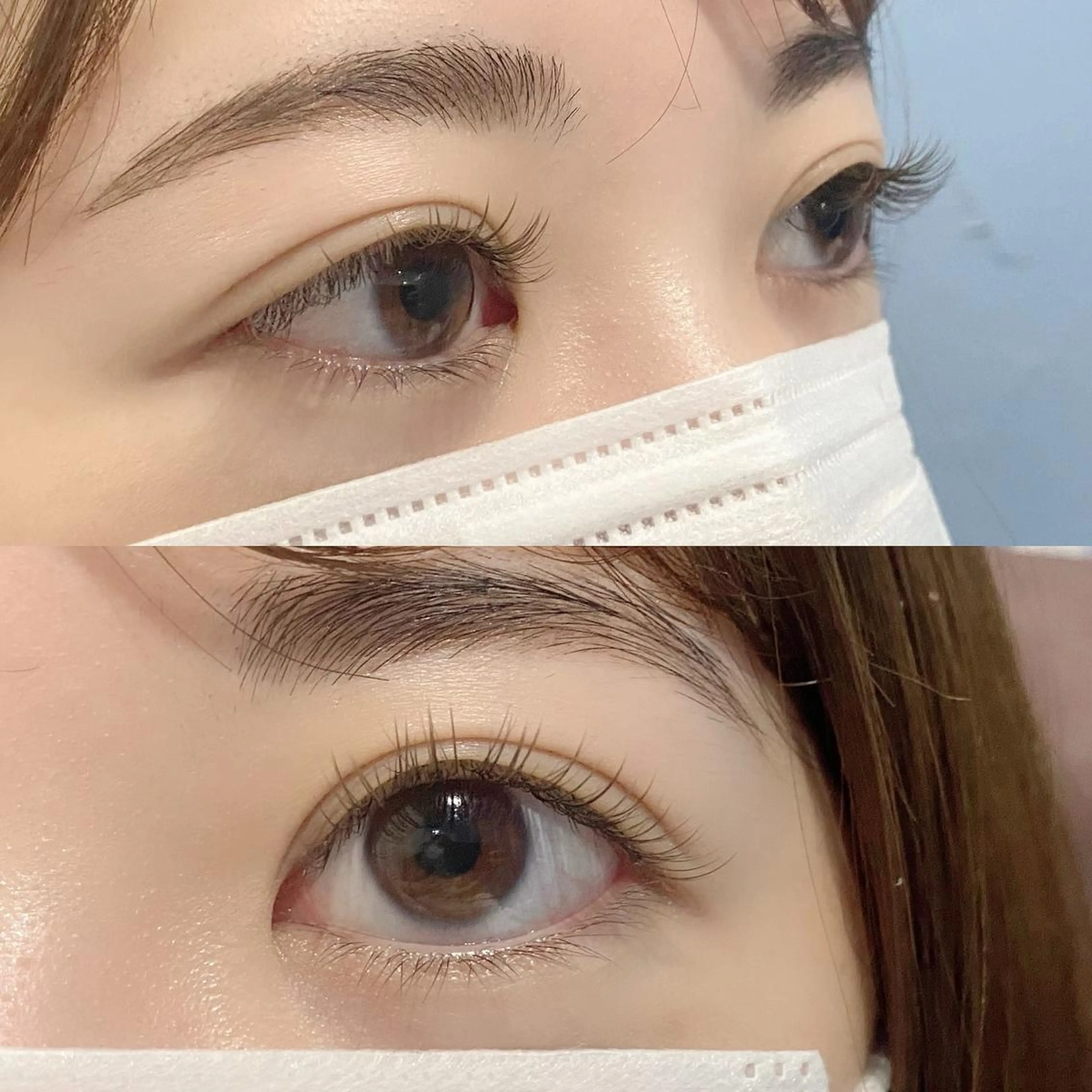 マツエク・マツパ バインドロック カラーマツエク 岩見 桐子のマツエク・マツパデザイン