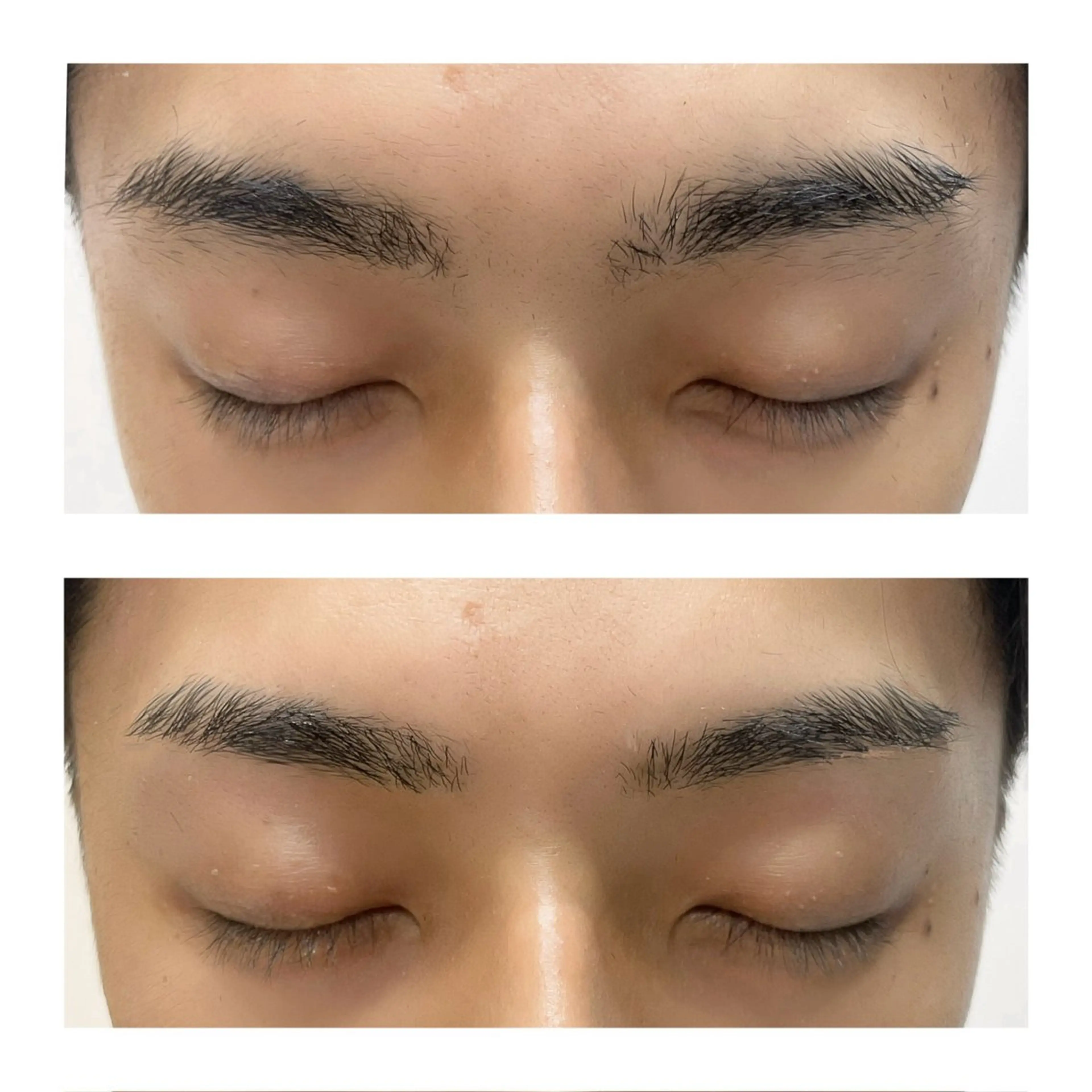 メンズアイブロウワックスで長持ちする理想の眉毛に！カットと同時施術になるので短時間で印象アップ💎の写真