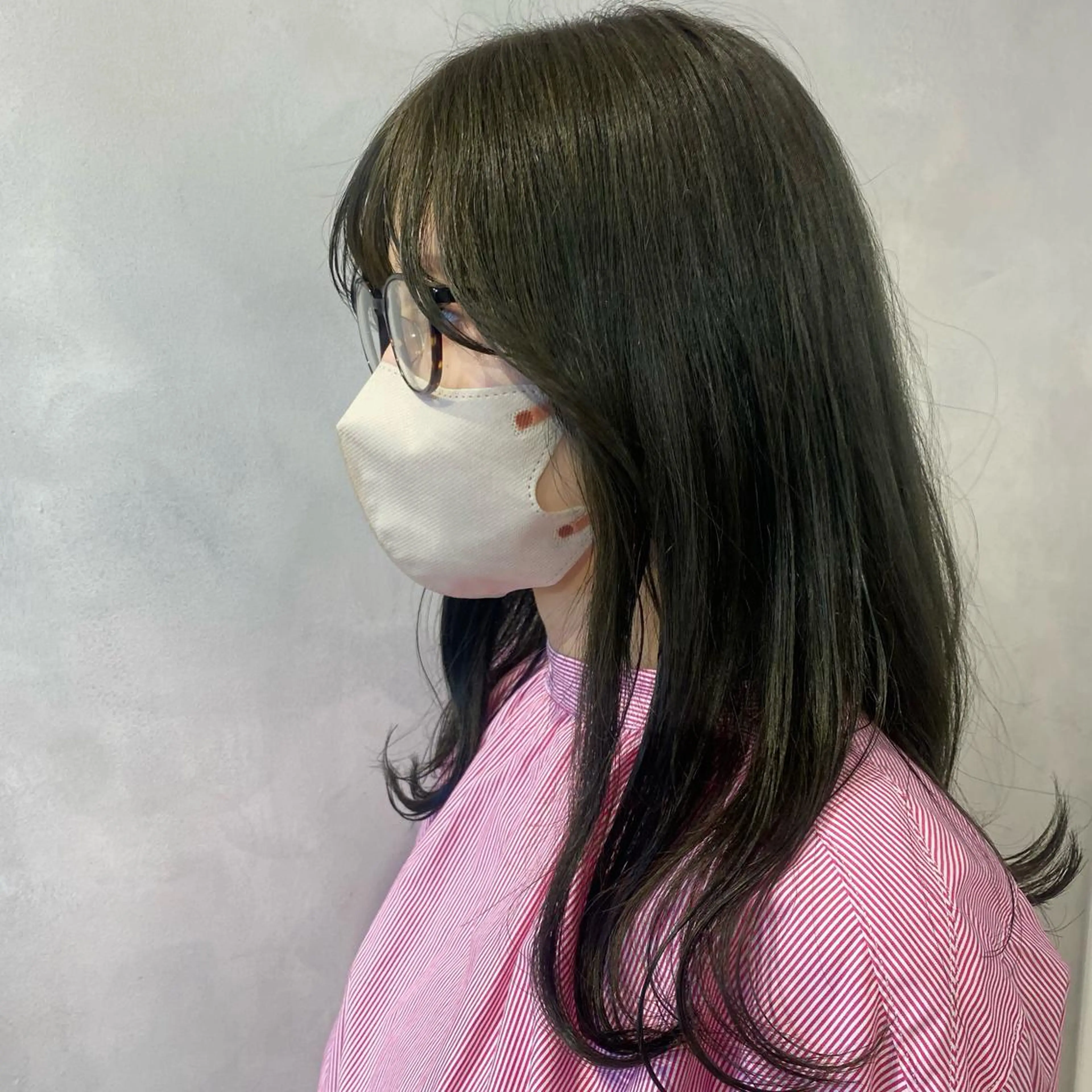 ミディアム カラー カット ヘアカラー トリートメント デザインカラー/パー マ🦖外岡咲希🦖のヘアスタイル