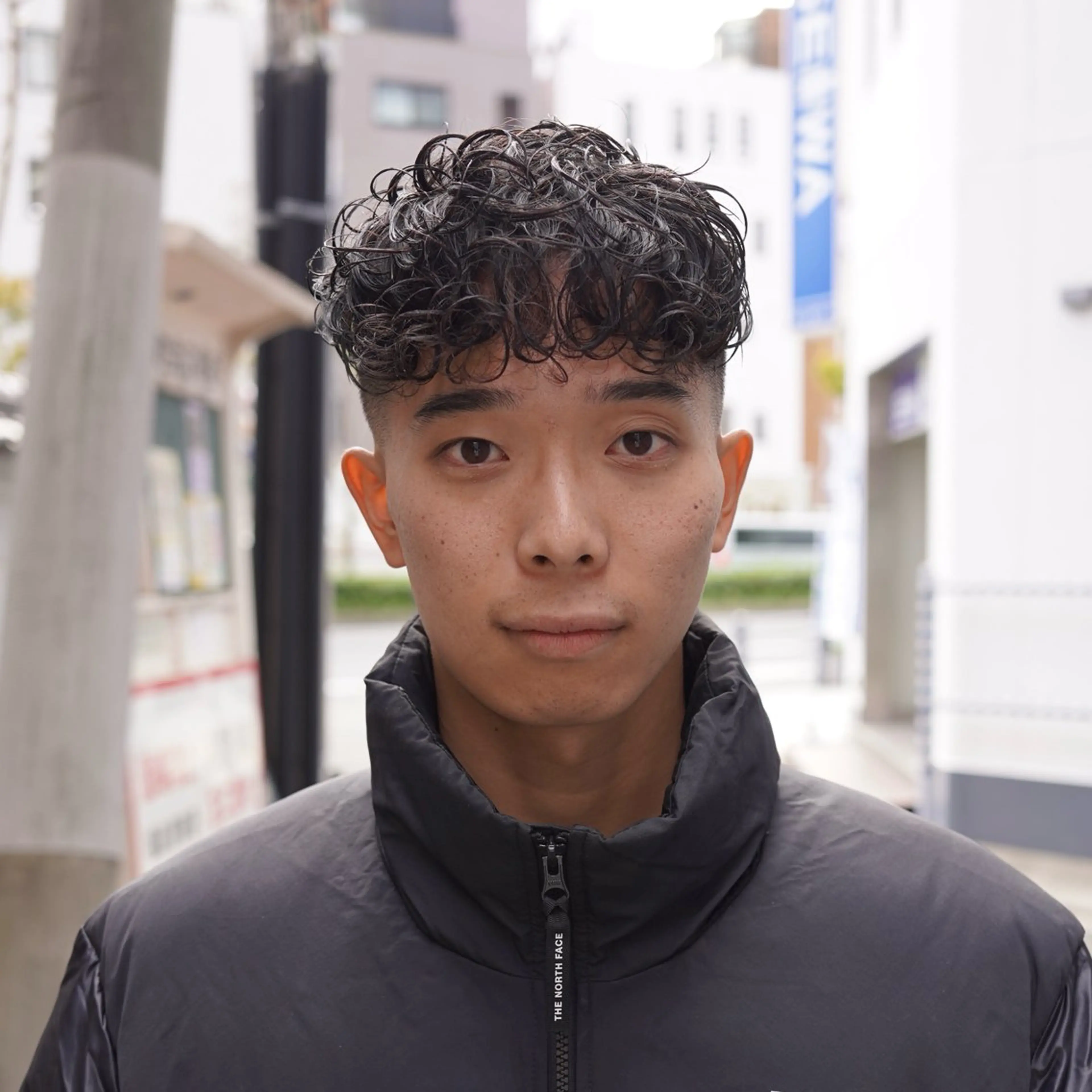 ショート パーマ メンズ GAKU /フェード /メンズ/難波のヘアスタイル