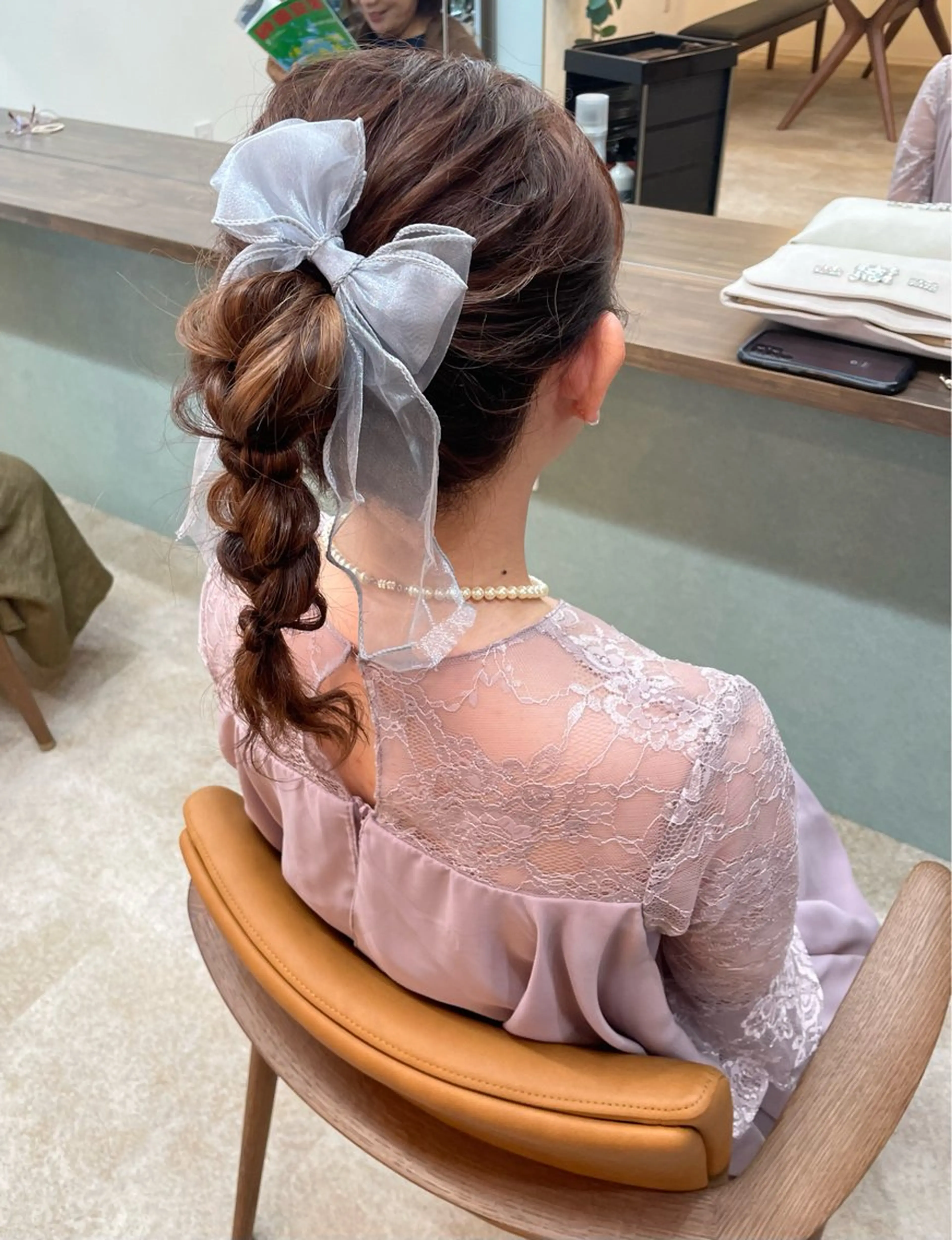 ロング ヘアセット MONTEVERDE所属・吉本 美希のヘアスタイル