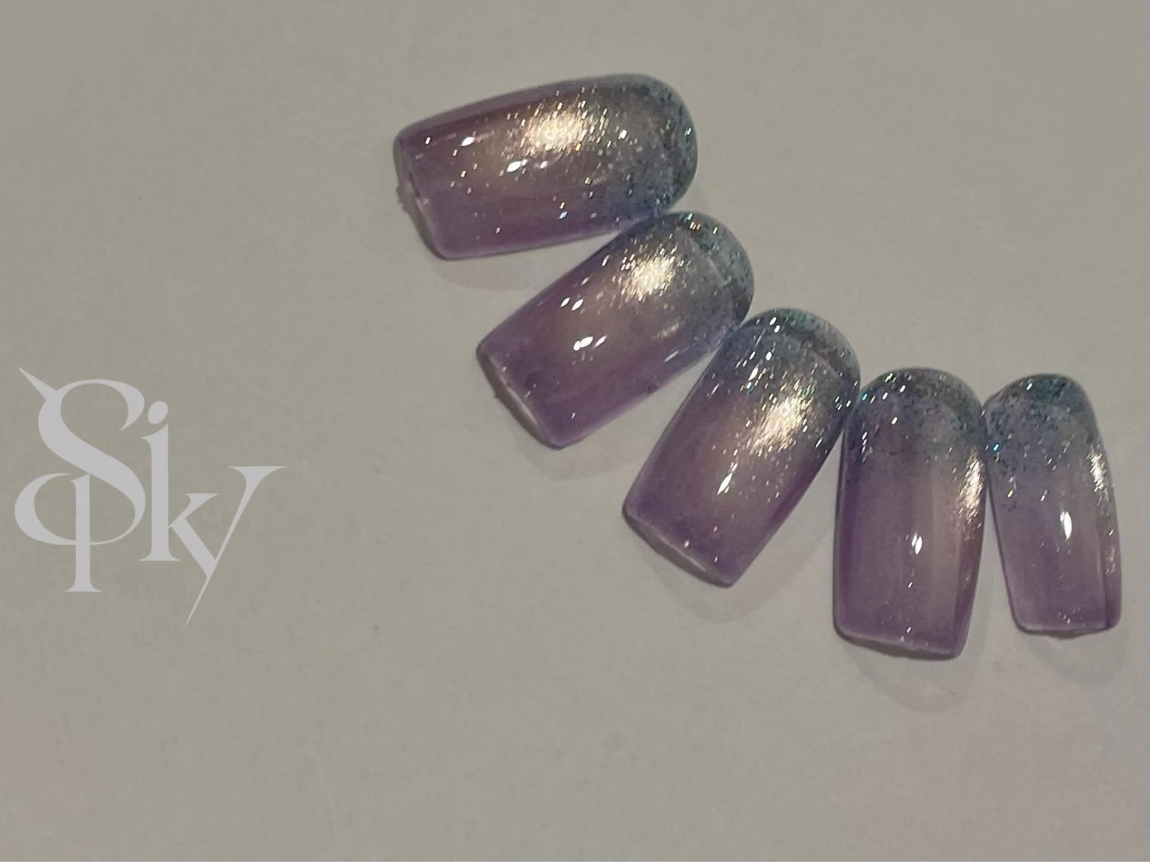 ネイル ハンドネイル Spiky とうげ ふうかのネイルデザイン