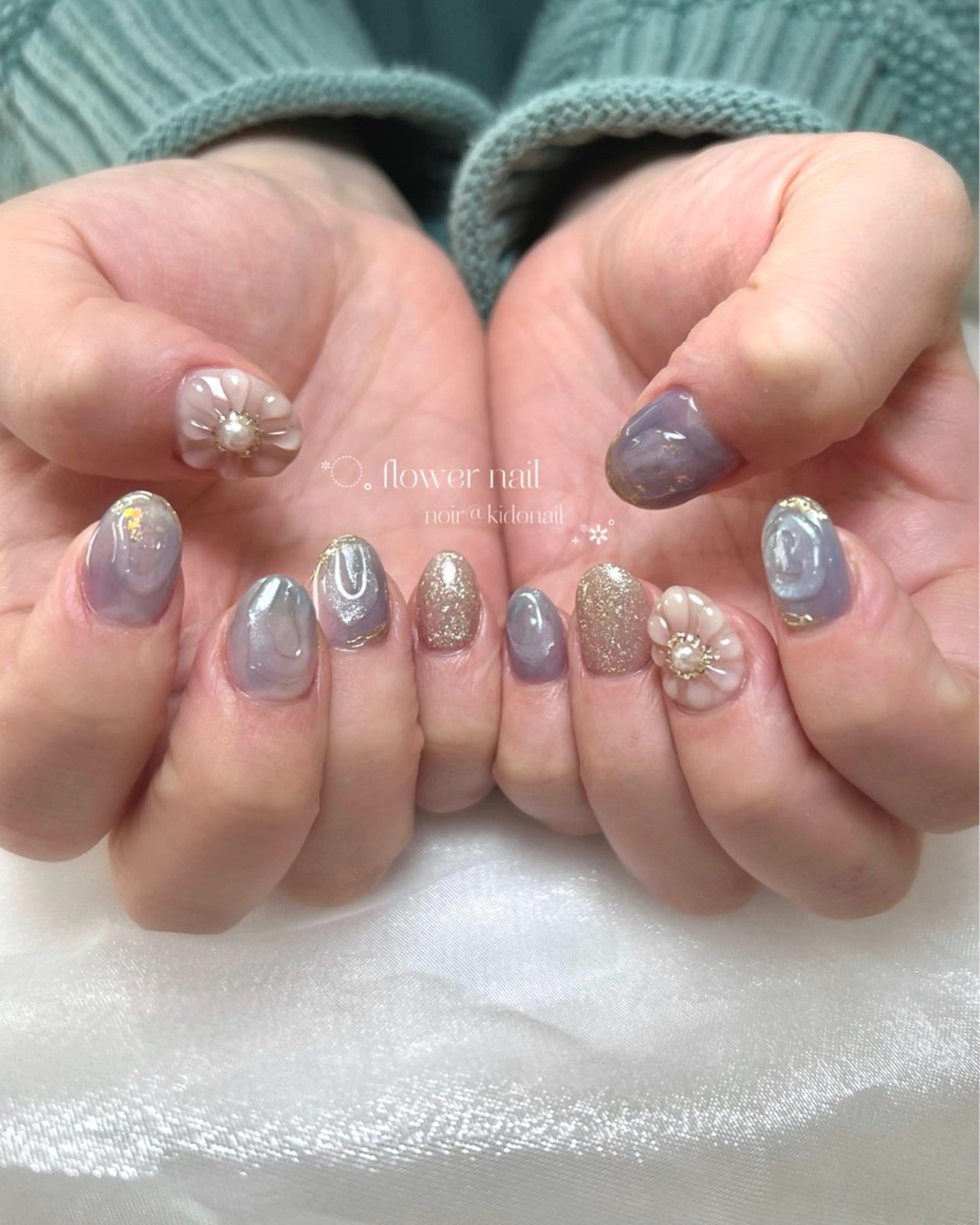 ネイル noir（ﾉｱｰﾙ） 豊田・岡崎￤airiのネイルデザイン