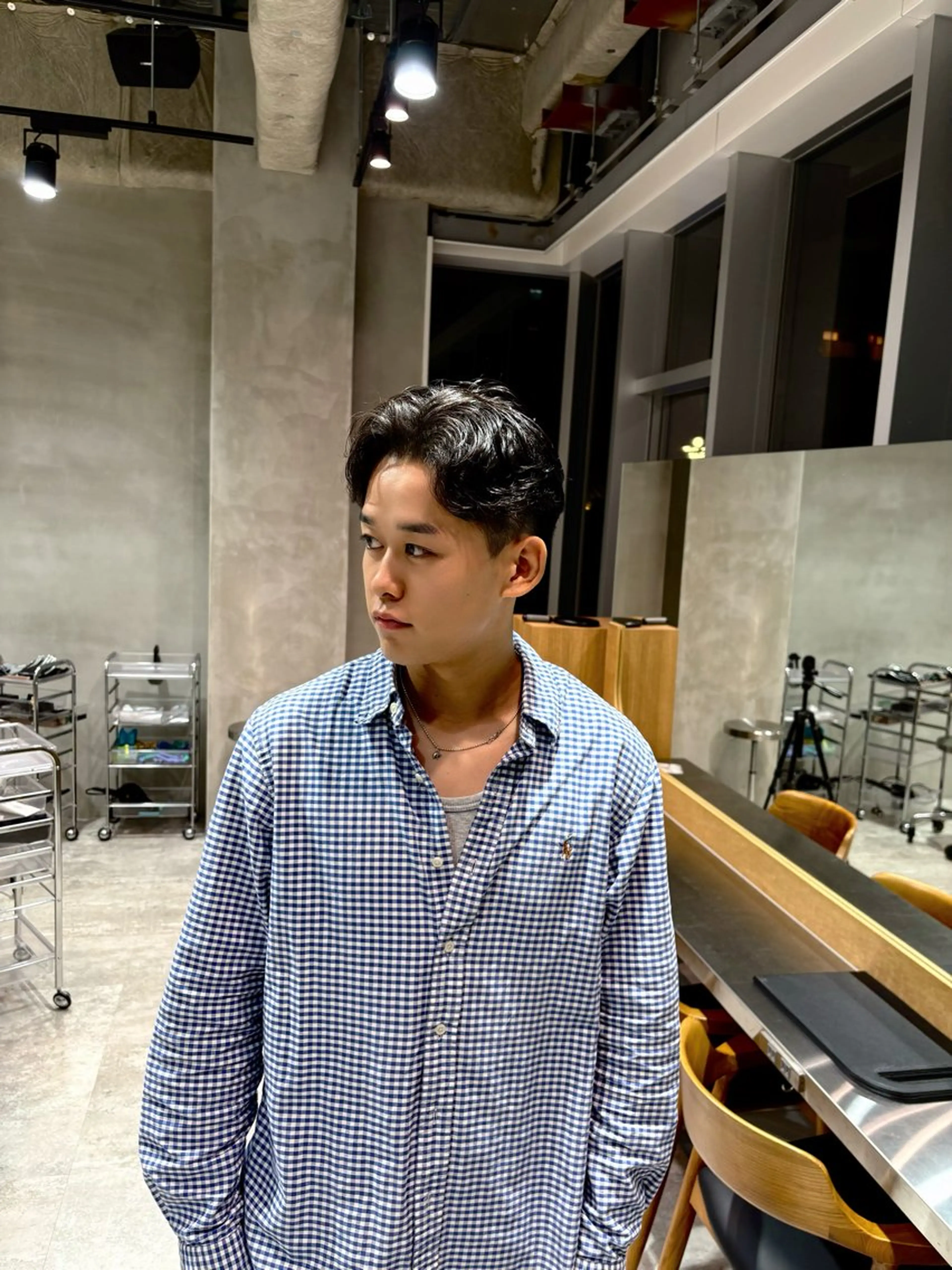 ミディアム カラー パーマ カット パーマ fifth/渋谷/ パーマ/イクミのヘアスタイル