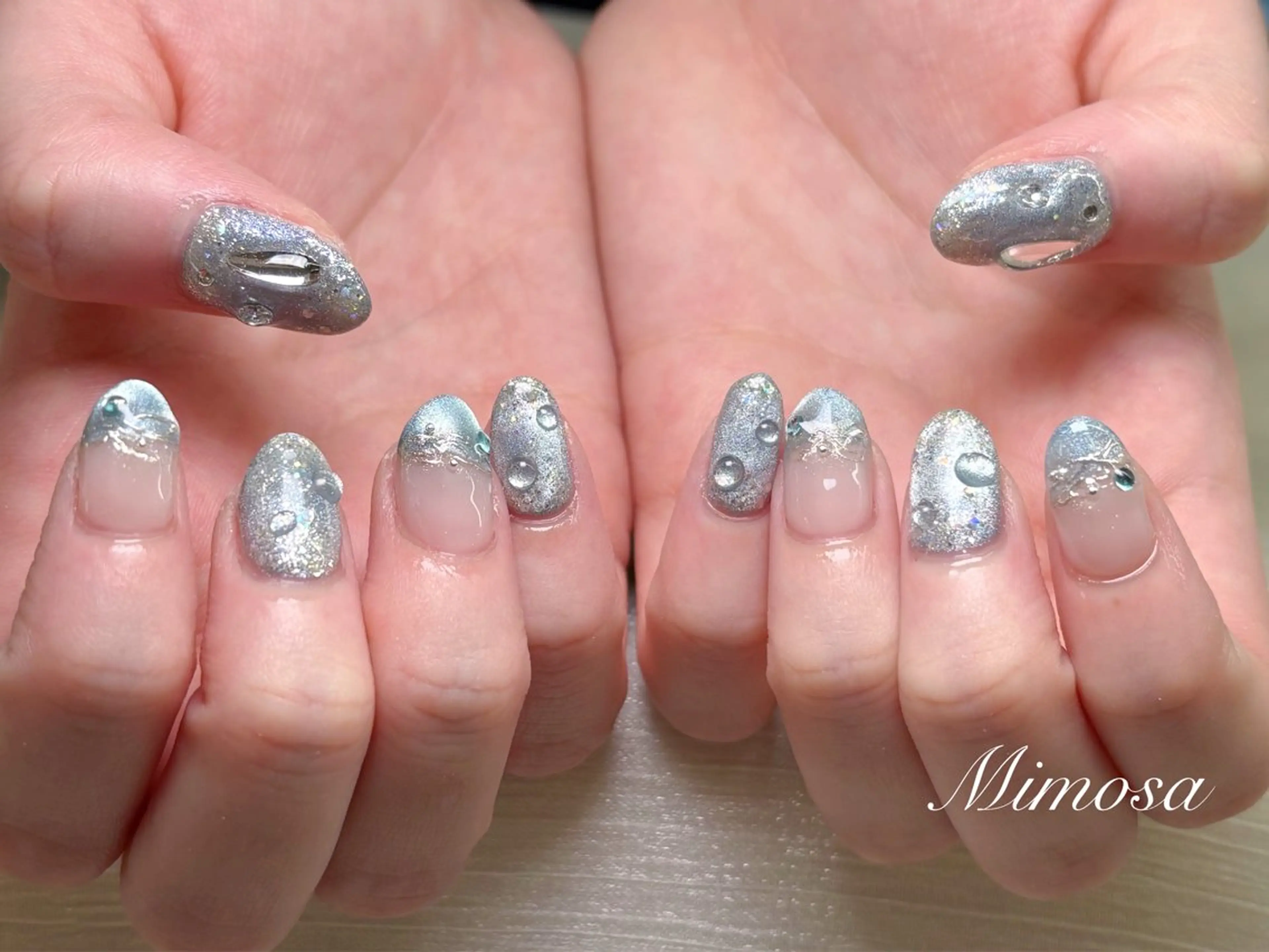 ネイル ハンドネイル 💛Mimosa💛 吉祥寺のネイルデザイン