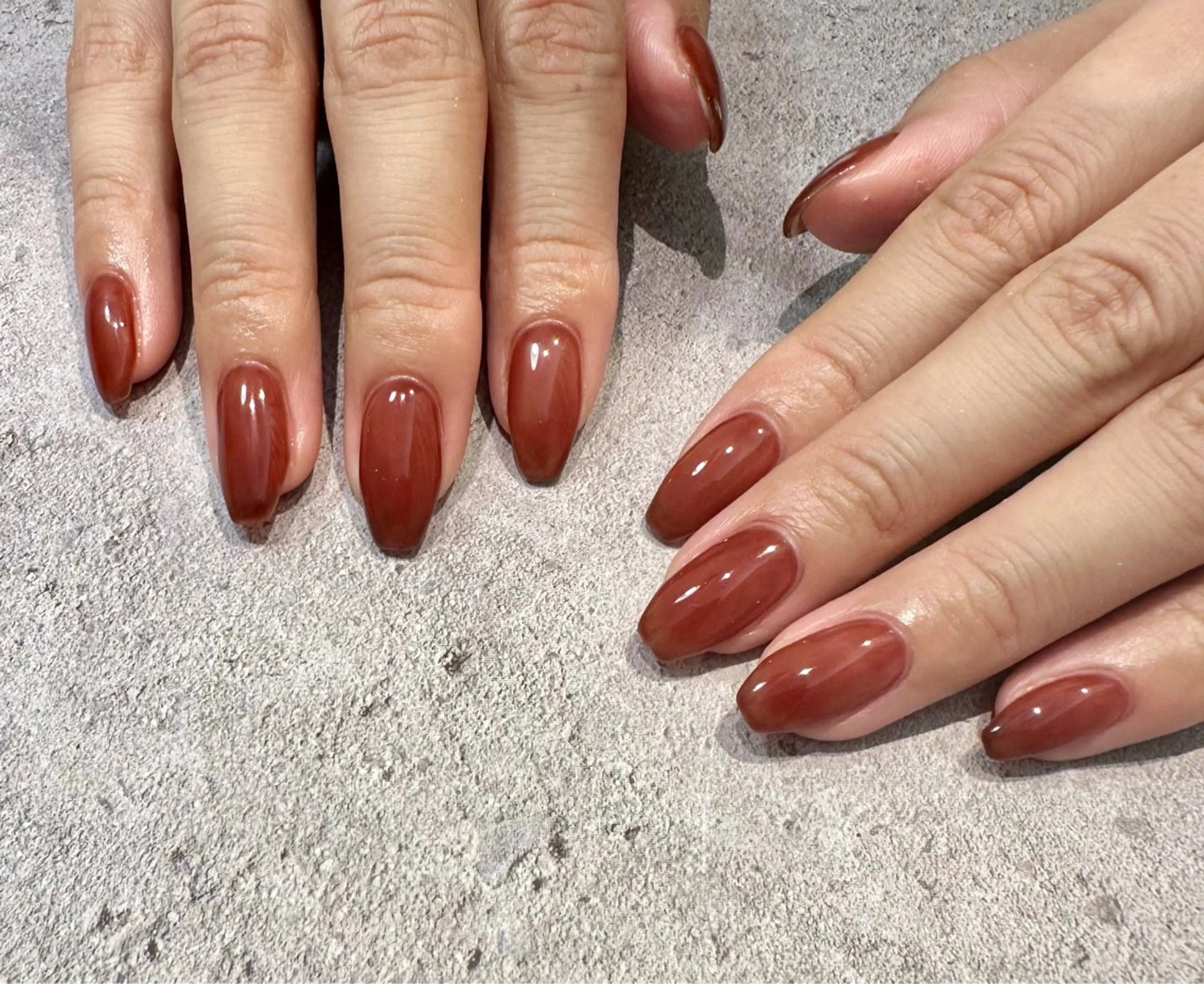 ネイル ハンドネイル 入山 聡美のネイルデザイン