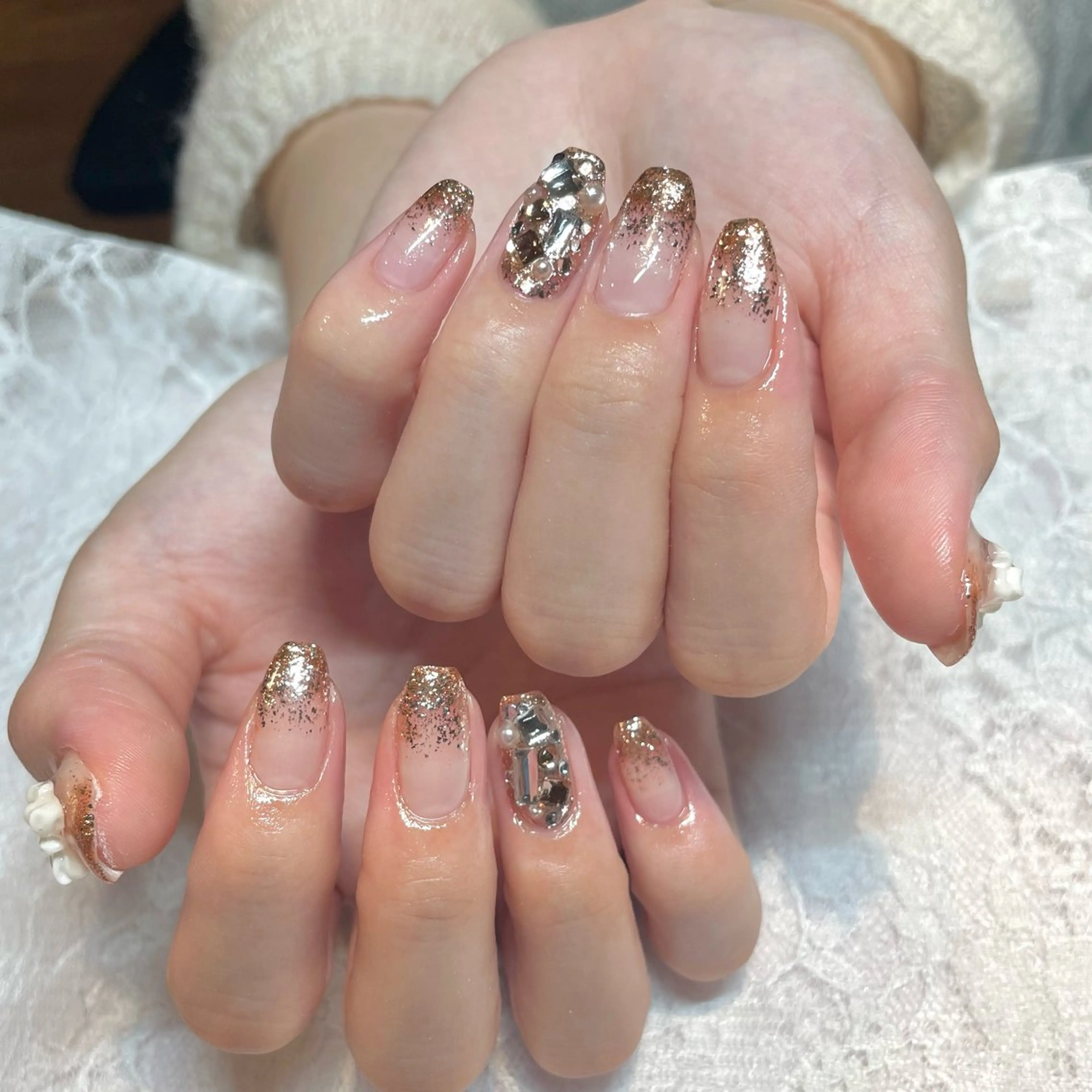ネイル ハンドネイル Nail ヌシん家 AKANEのネイルデザイン