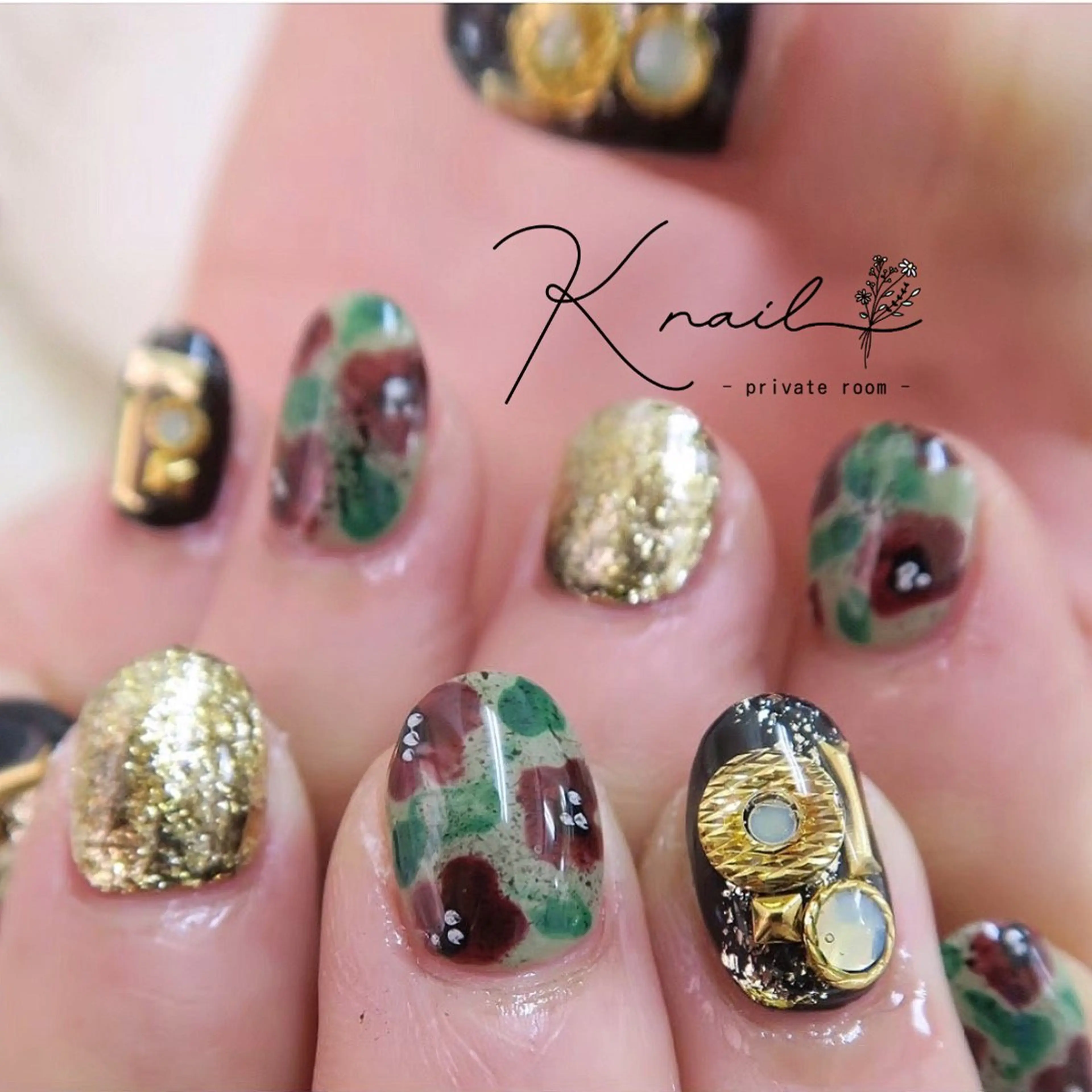 ネイル K naiL所属・王 雅文のネイルデザイン