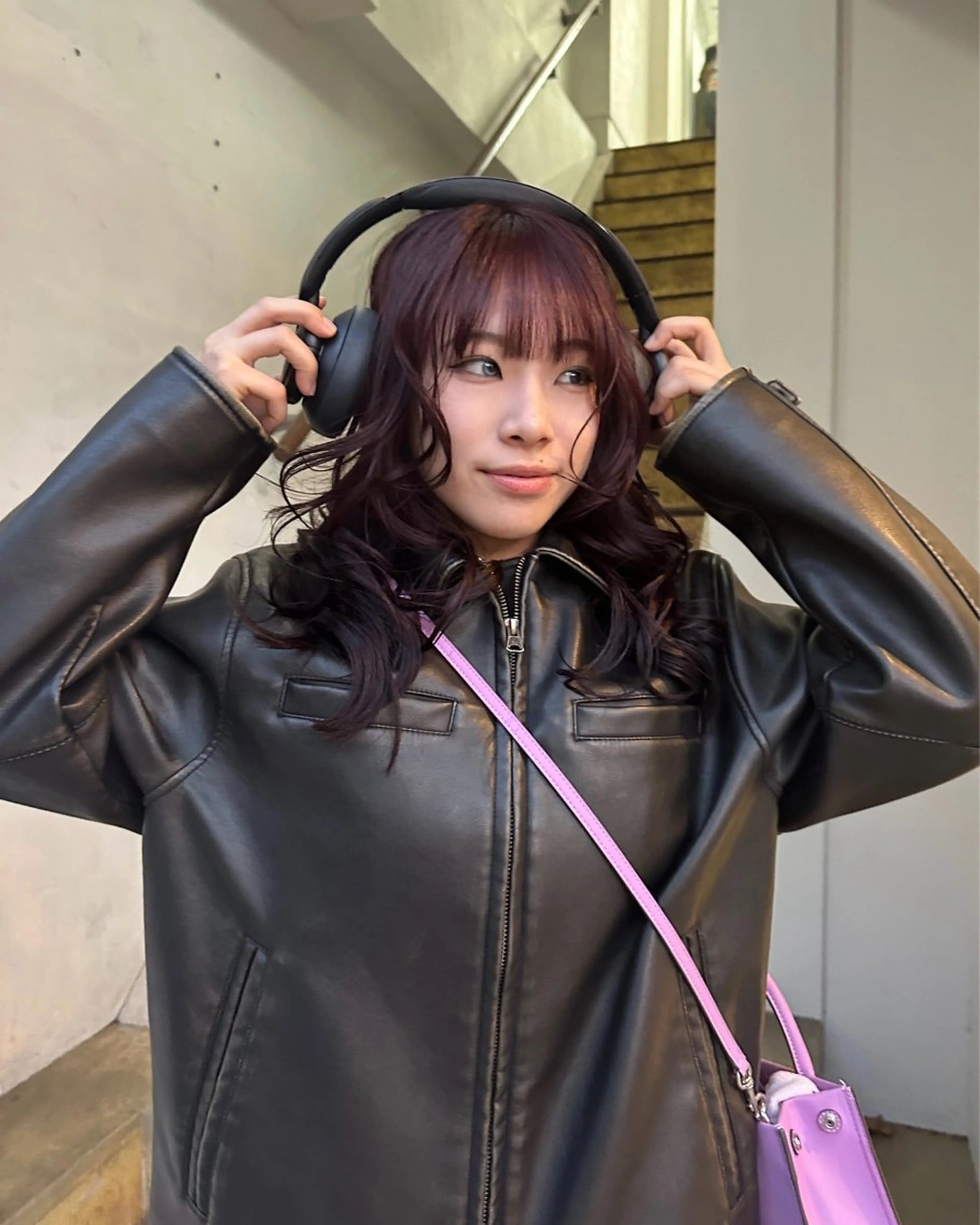 ロング 松本 雪愛のヘアスタイル