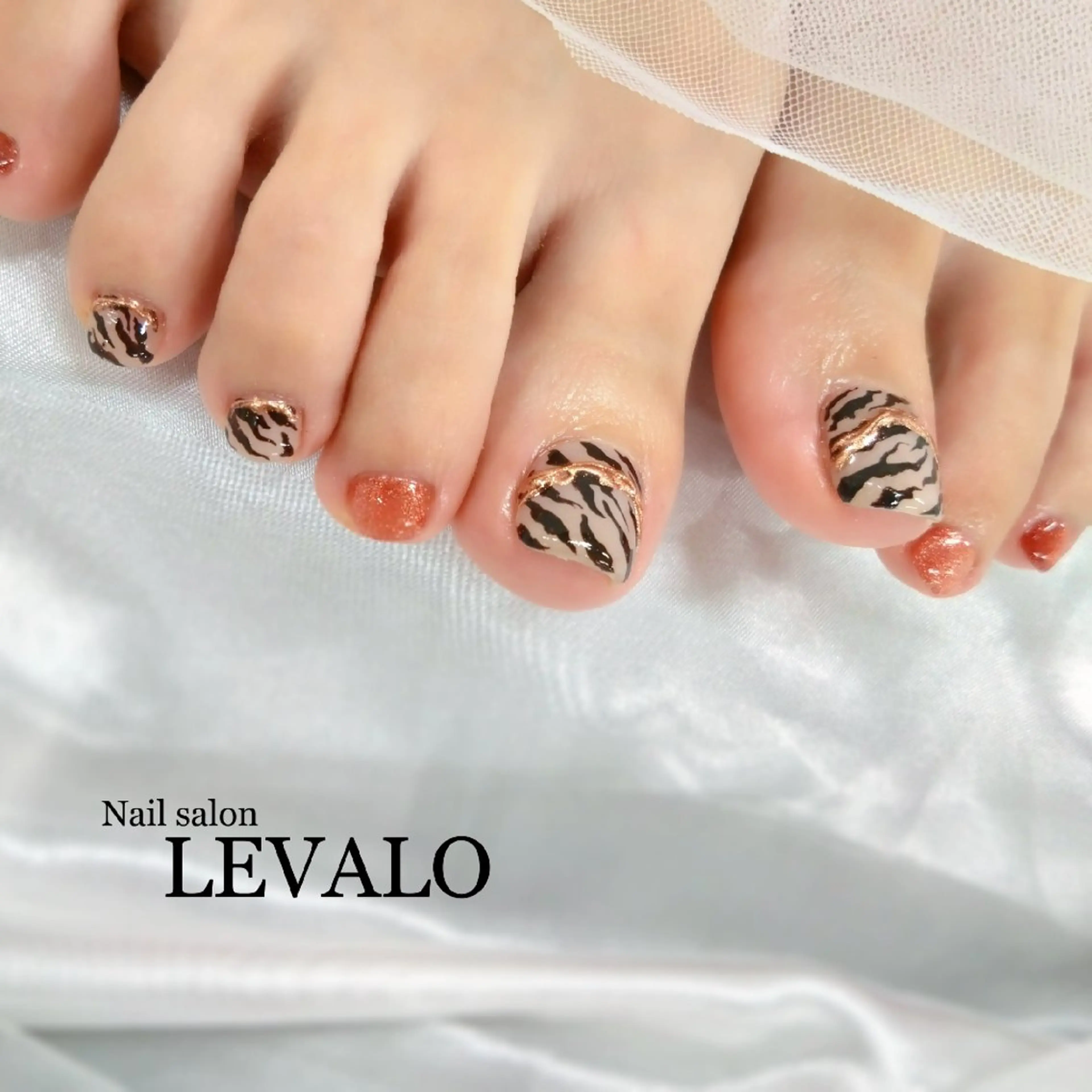 ネイル アニマル柄 Nail salon LEVALO【レヴァロ】所属・Nail salon LEVALOレヴァロのネイルデザイン