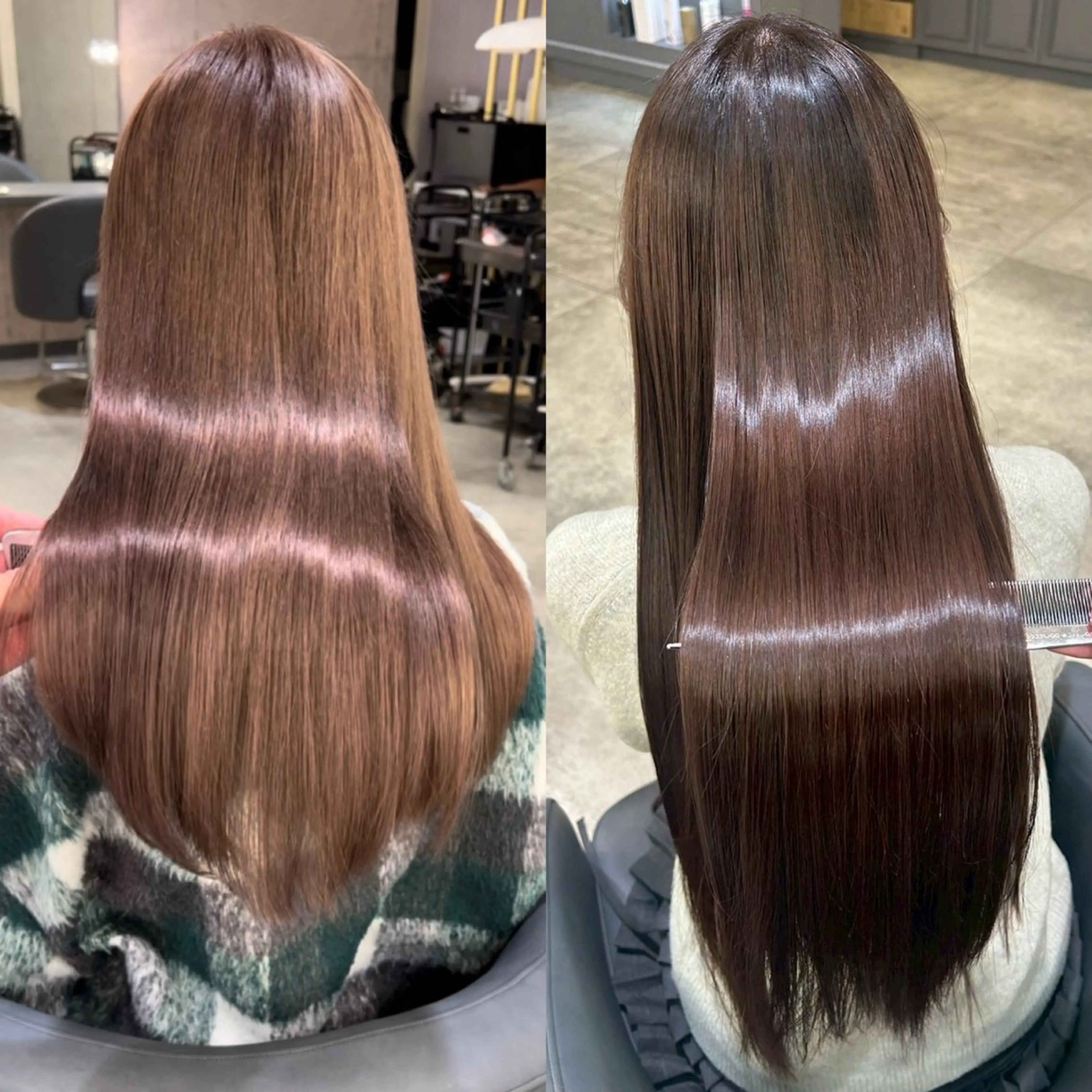 ロング 髪質改善 Noe心斎橋店のヘアスタイル