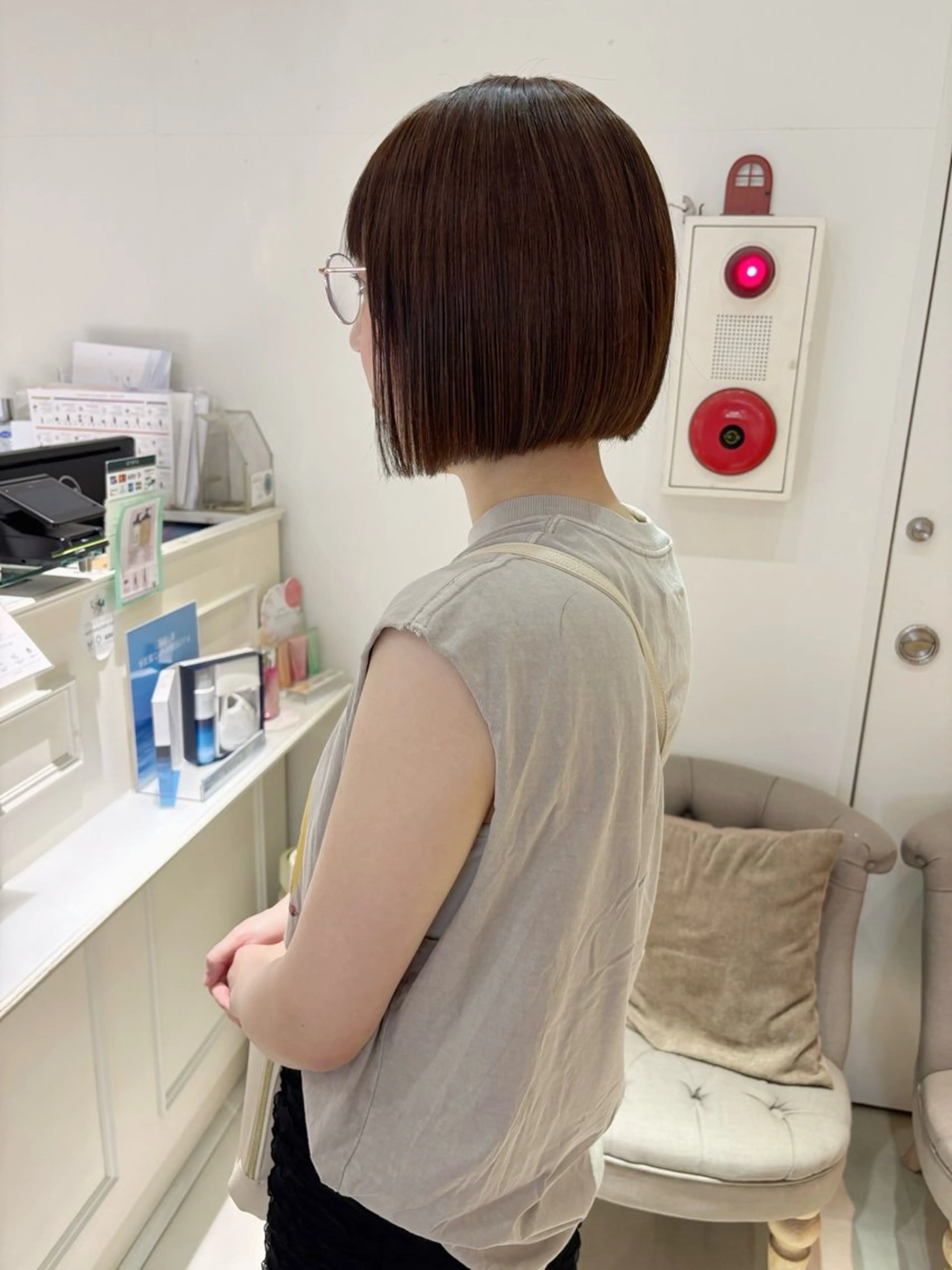 ショート カラー 齋藤 咲のヘアスタイル