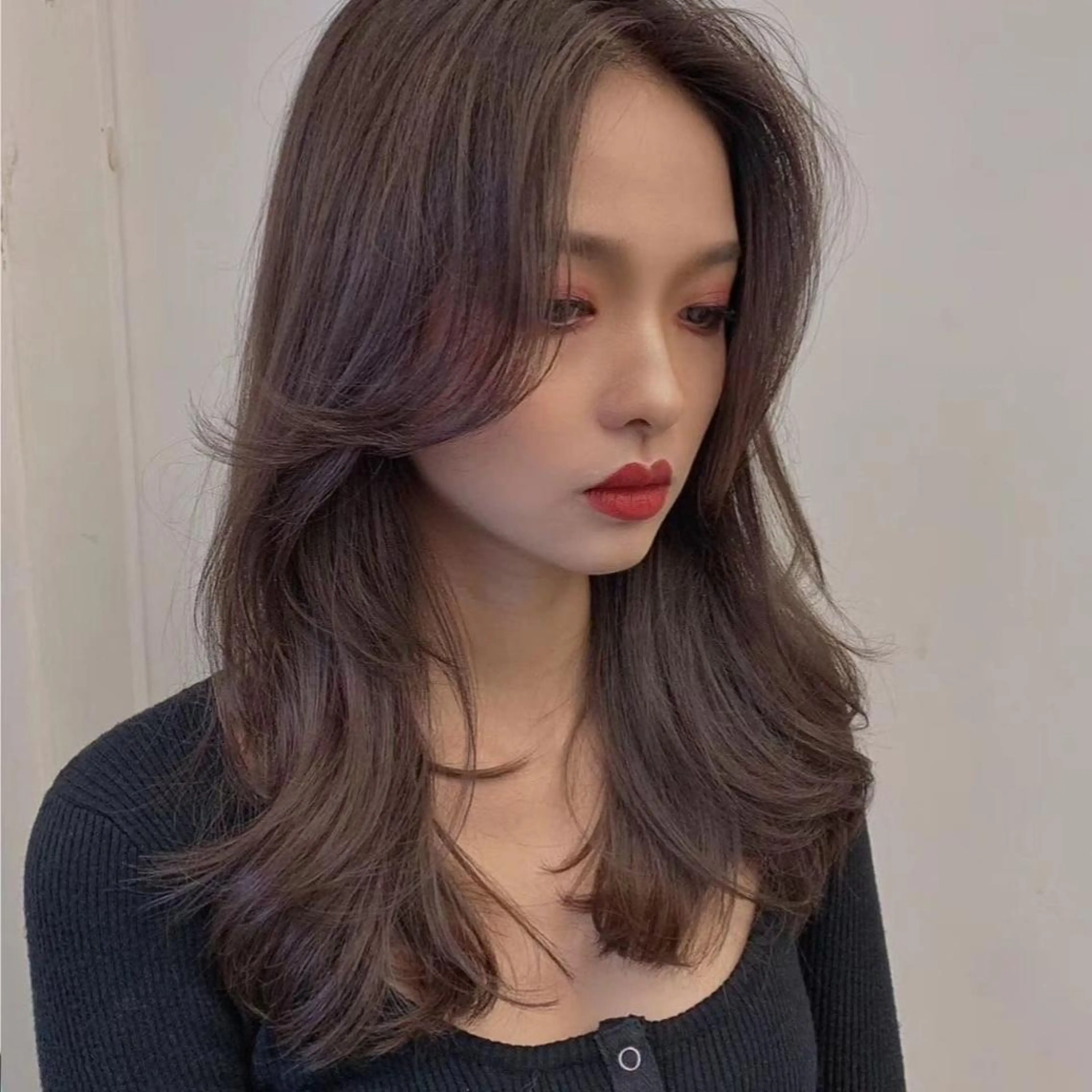 セミロング シールエクステ エクステ ハイライト 髪質改善 韓国風ヘア 韓国特化🇰🇷 エクステのヘアスタイル