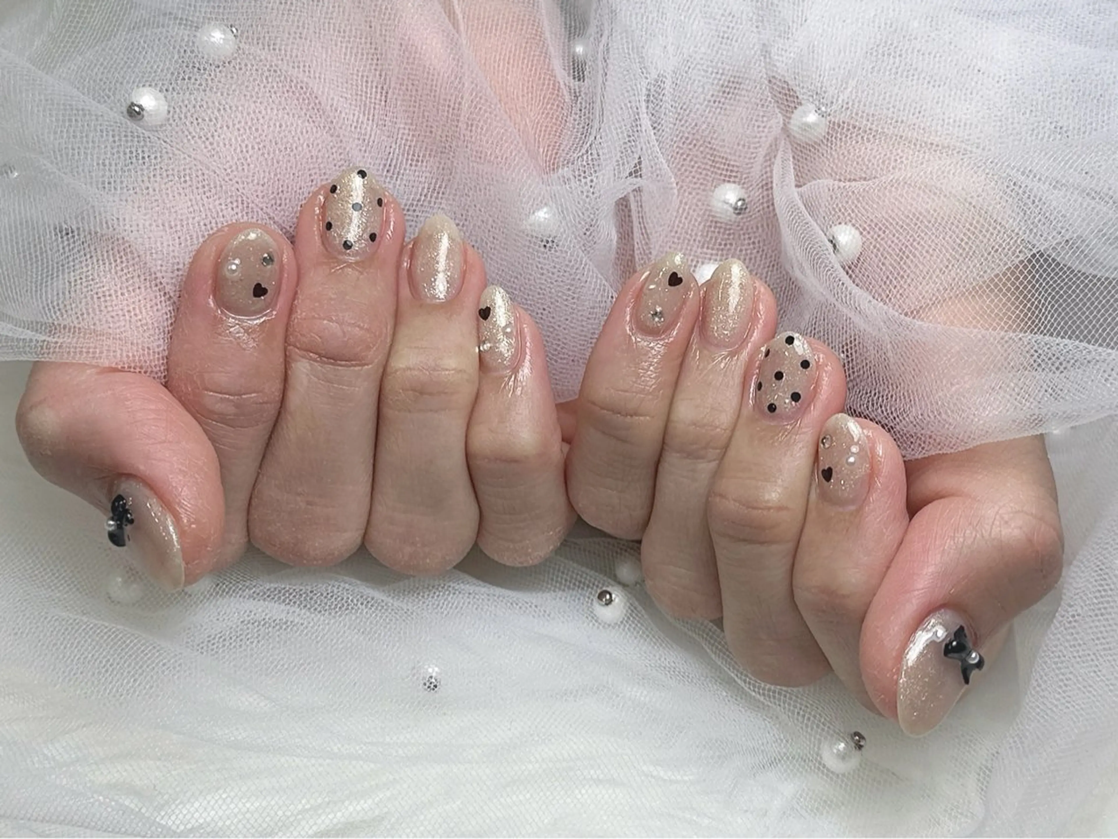 ネイル ハンドネイル 【Eclat ｴｸﾗ】nail＆beauty所属・Eclat〔ｴｸﾗ〕 MOEKA𝜗𝜚*のネイルデザイン