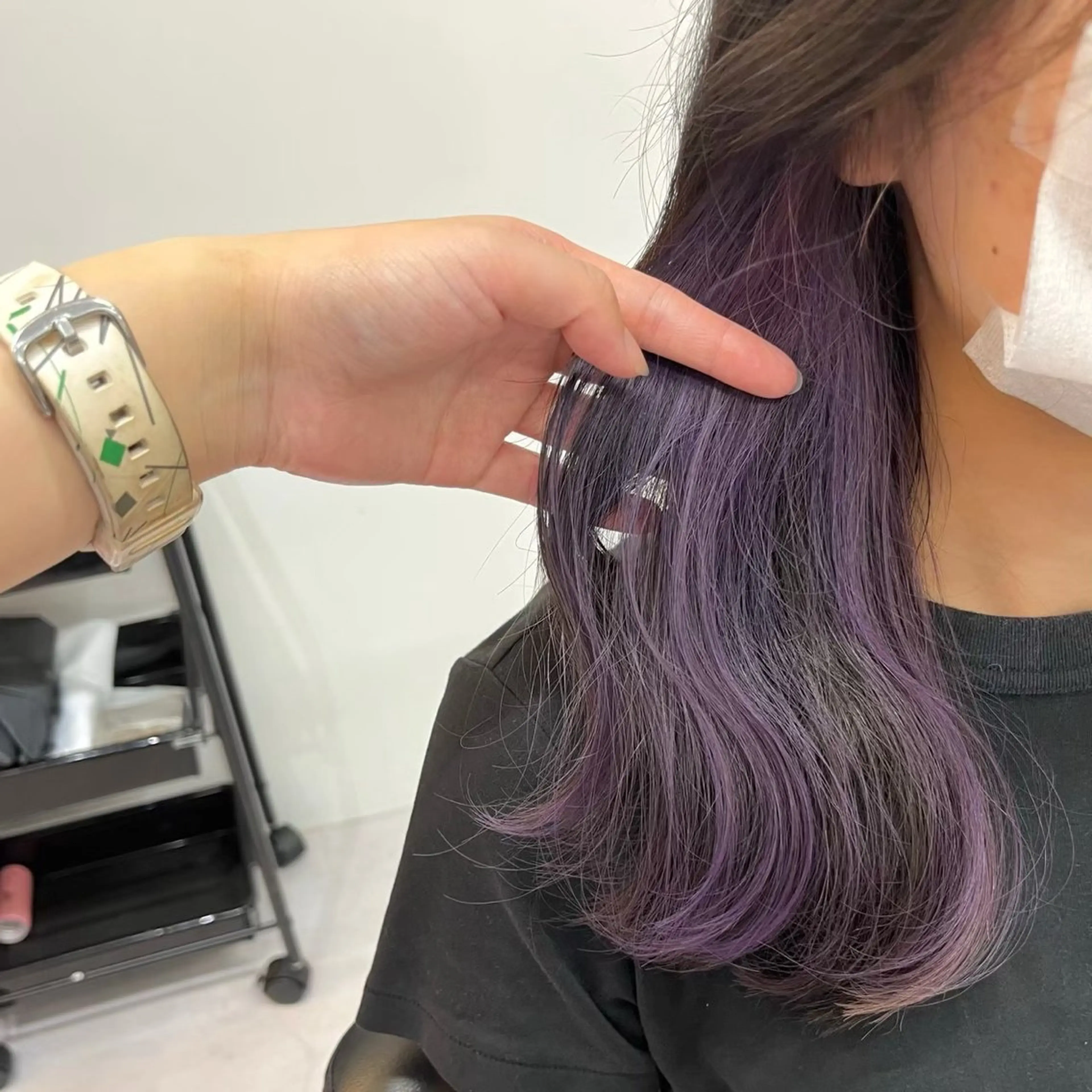 カラー インナーカラー ヘアカラー 🌙髪質改善カラー Momoka🦋のヘアスタイル