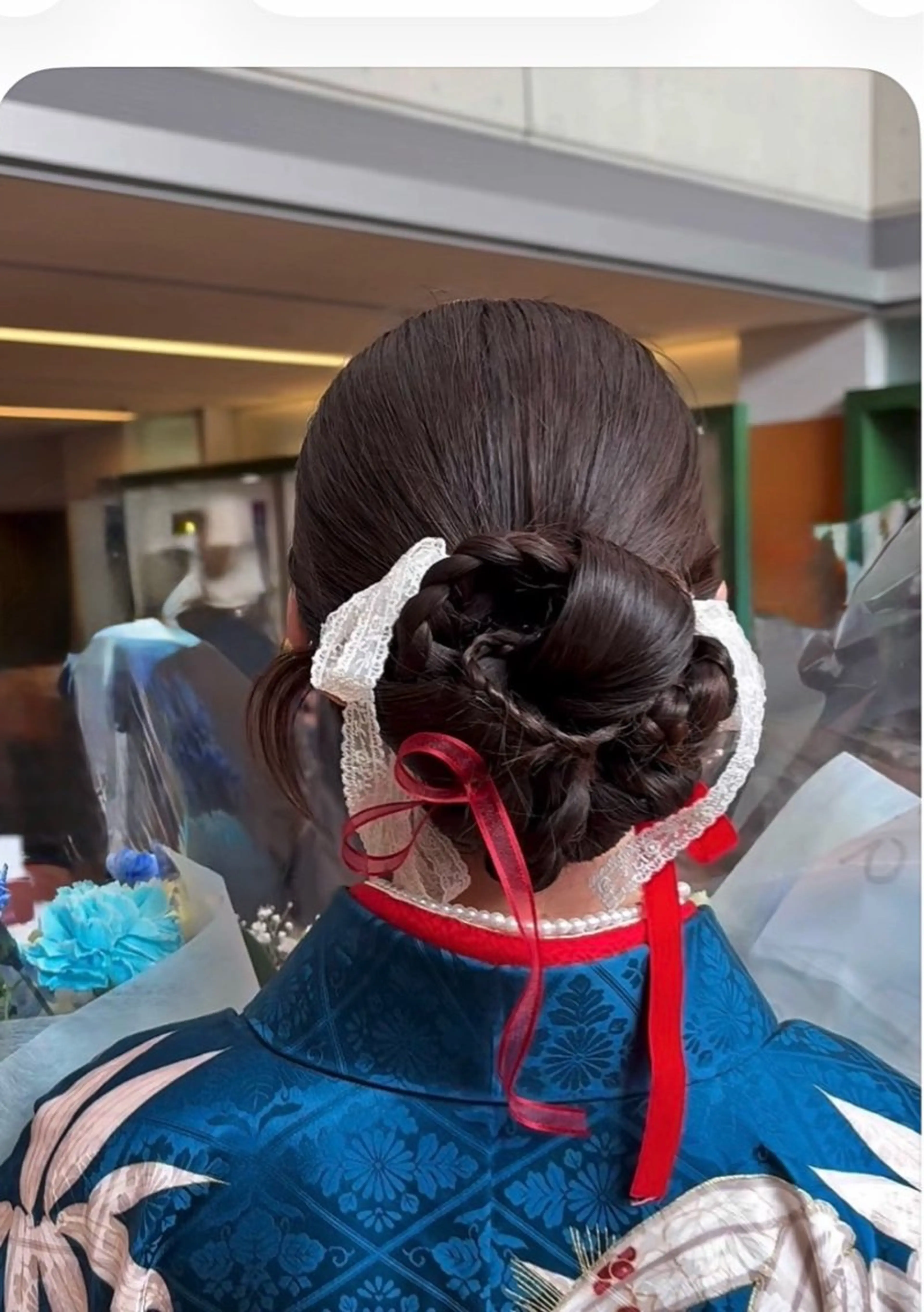 ロング ヘアアレンジ ボブ/ ヘアセット.nanoのヘアスタイル