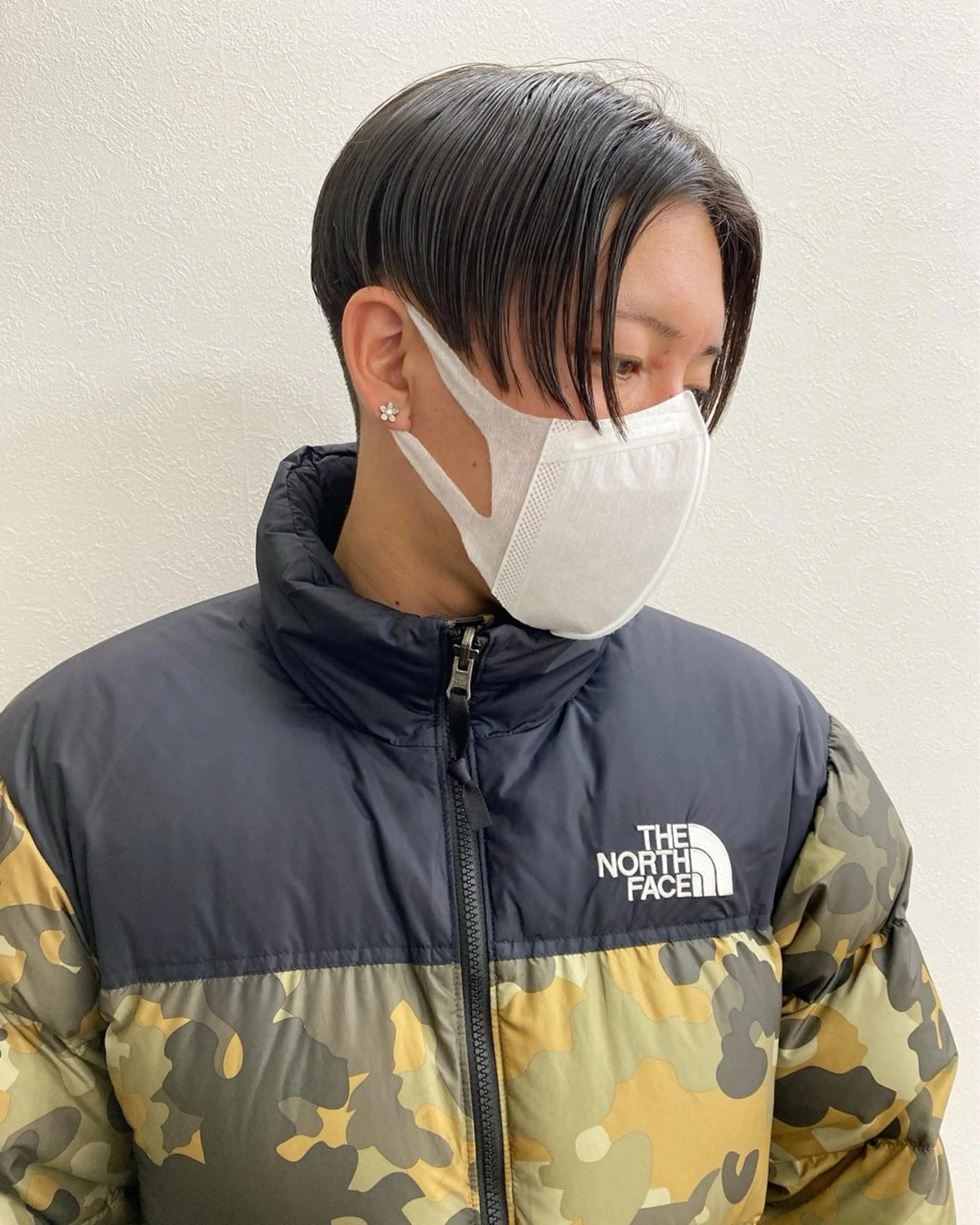 カラー パーマ メンズ アップバング センターパート マッシュ メンズパーマ スパイキーショート カット ヘアセット 【池袋/スパイキー ショート】ⓝⓘⓜⓤのヘアスタイル