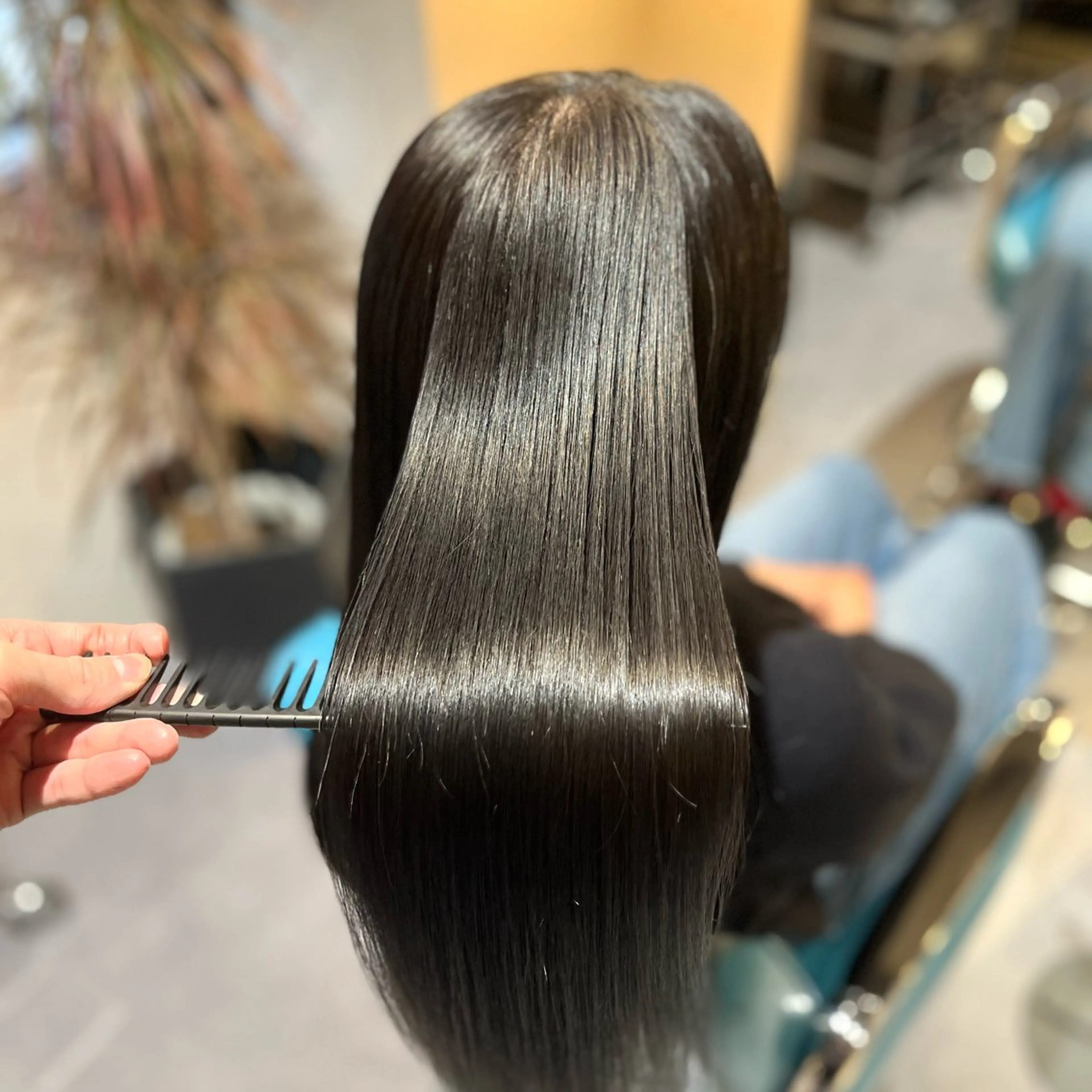 ロング カラー 髪質改善 トリートメント 髪質改善/ケアカラー /梅田✨ RIKUのヘアスタイル