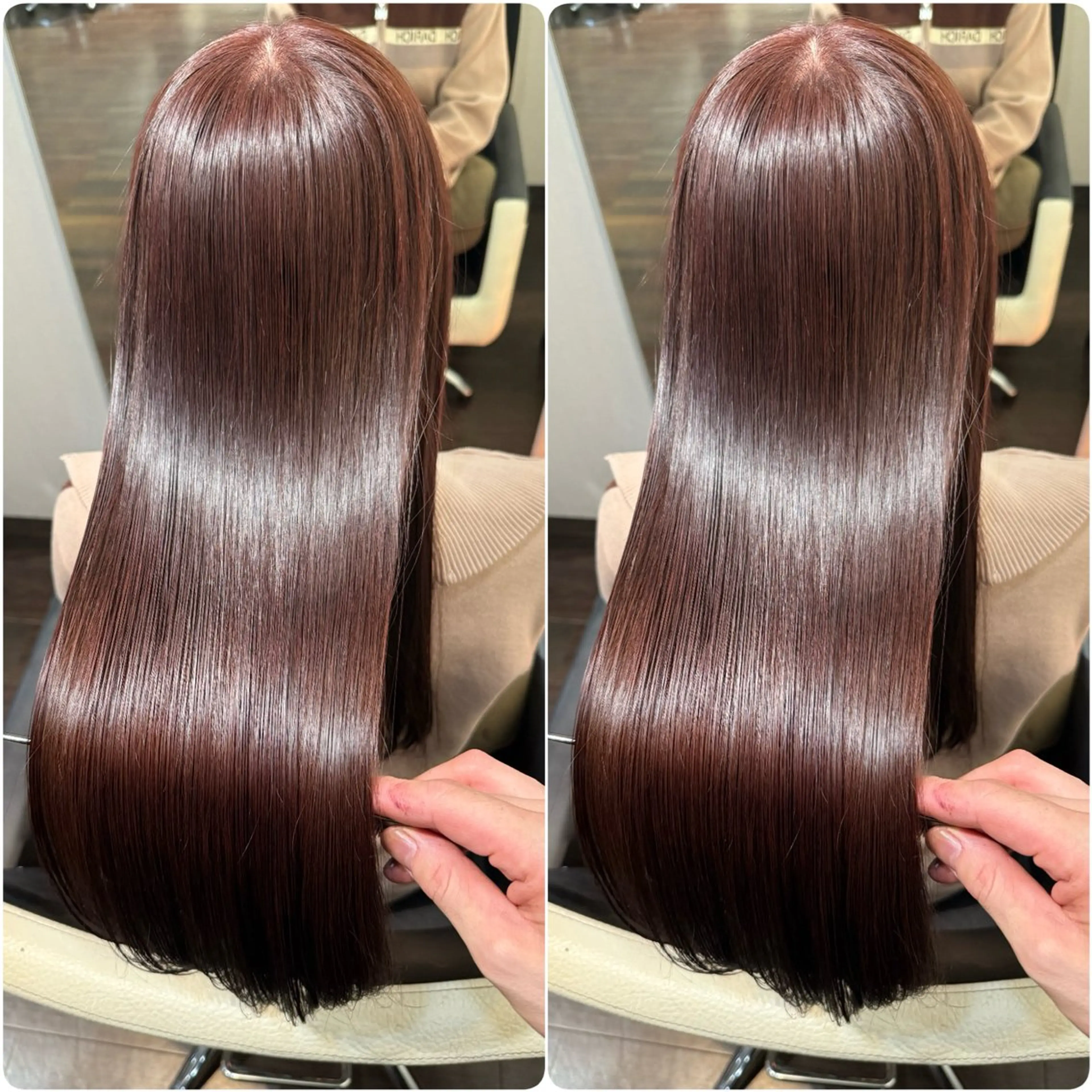 ロング カラー カット ヘアカラー トリートメント ヘッドスパ youres hair 髪質改善トリートメント&ヘッドスパ　新宿EAST所属・🌹ULTOWA🌹 髪質改善/縮毛/店長のヘアスタイル