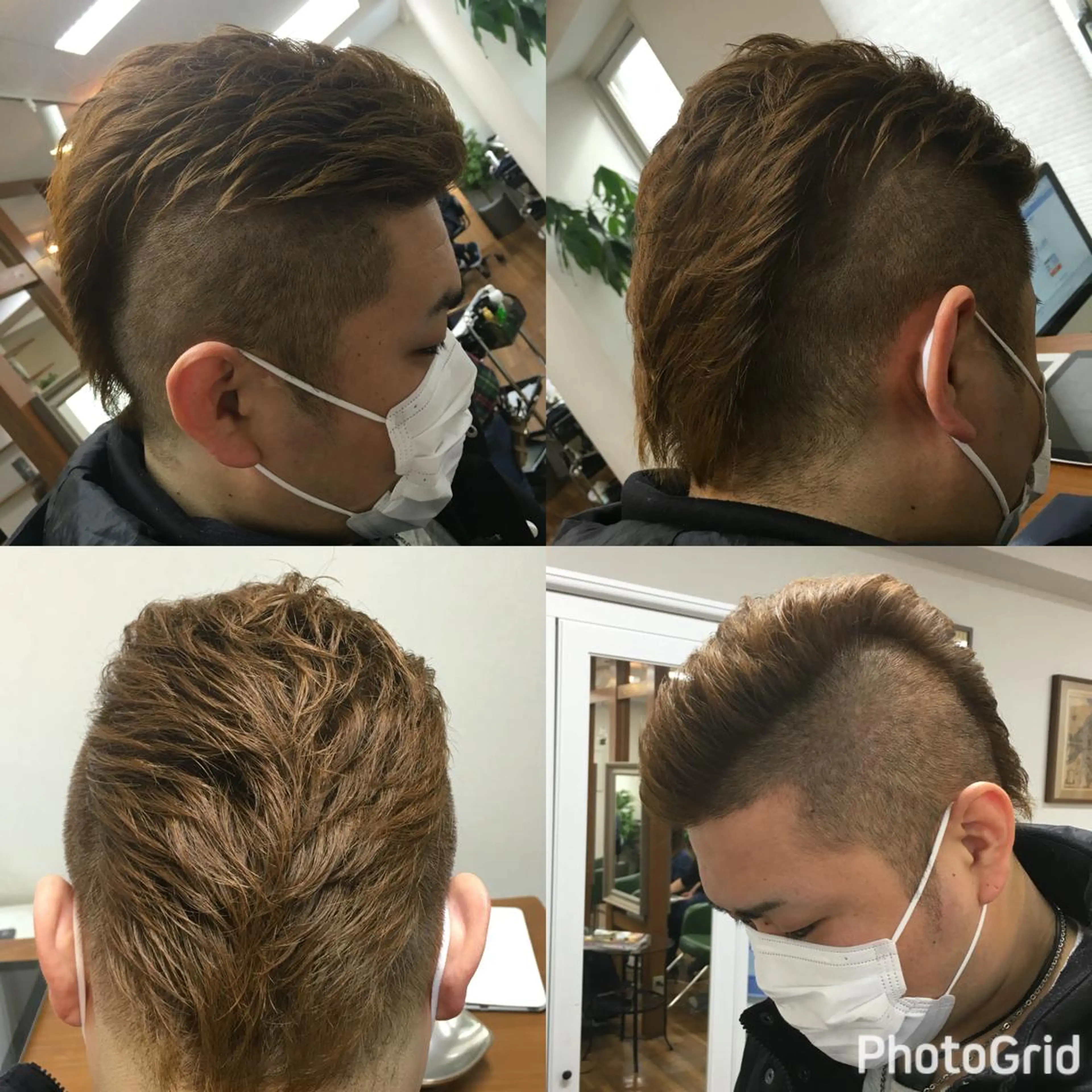 ショート ヘアアレンジ メンズ PALETTE(パレット)所属・SHIORI💜口コ ミNo.1艶カラーのヘアスタイル