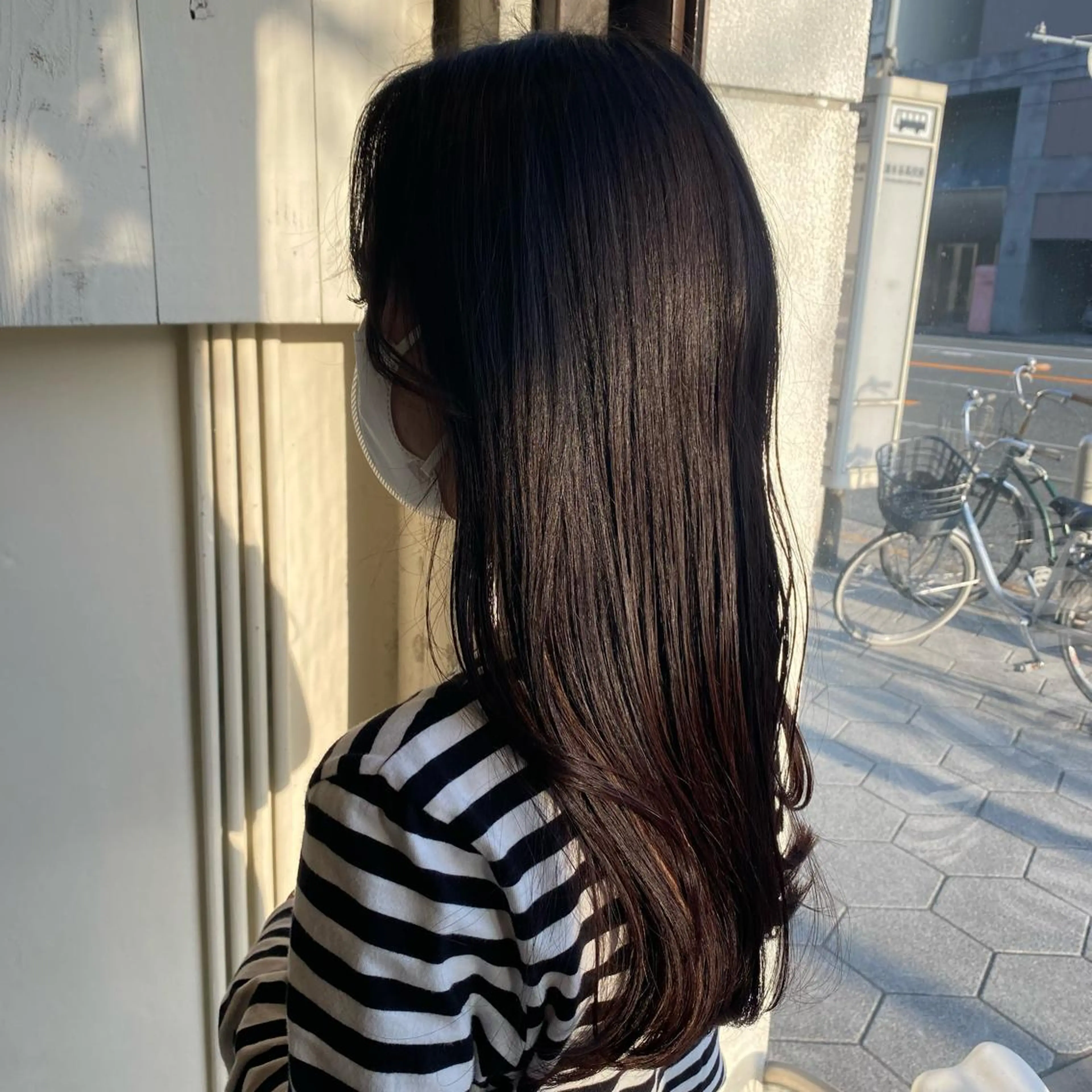 ロング カラー 谷九/天王寺/上本町 /似合わせ/北川響のヘアスタイル
