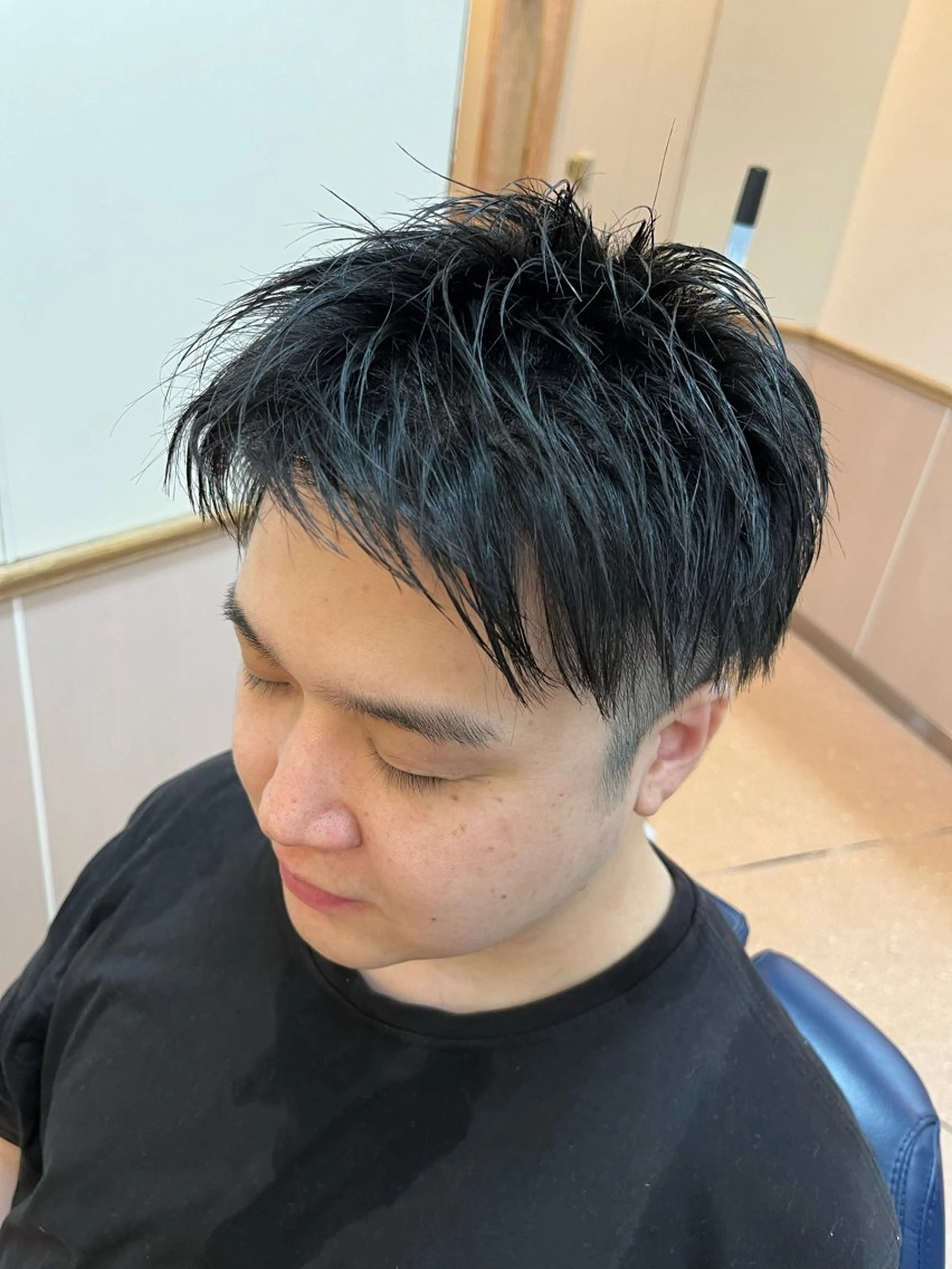 ショート 💈メンズカット 💈加仲凌也のヘアスタイル