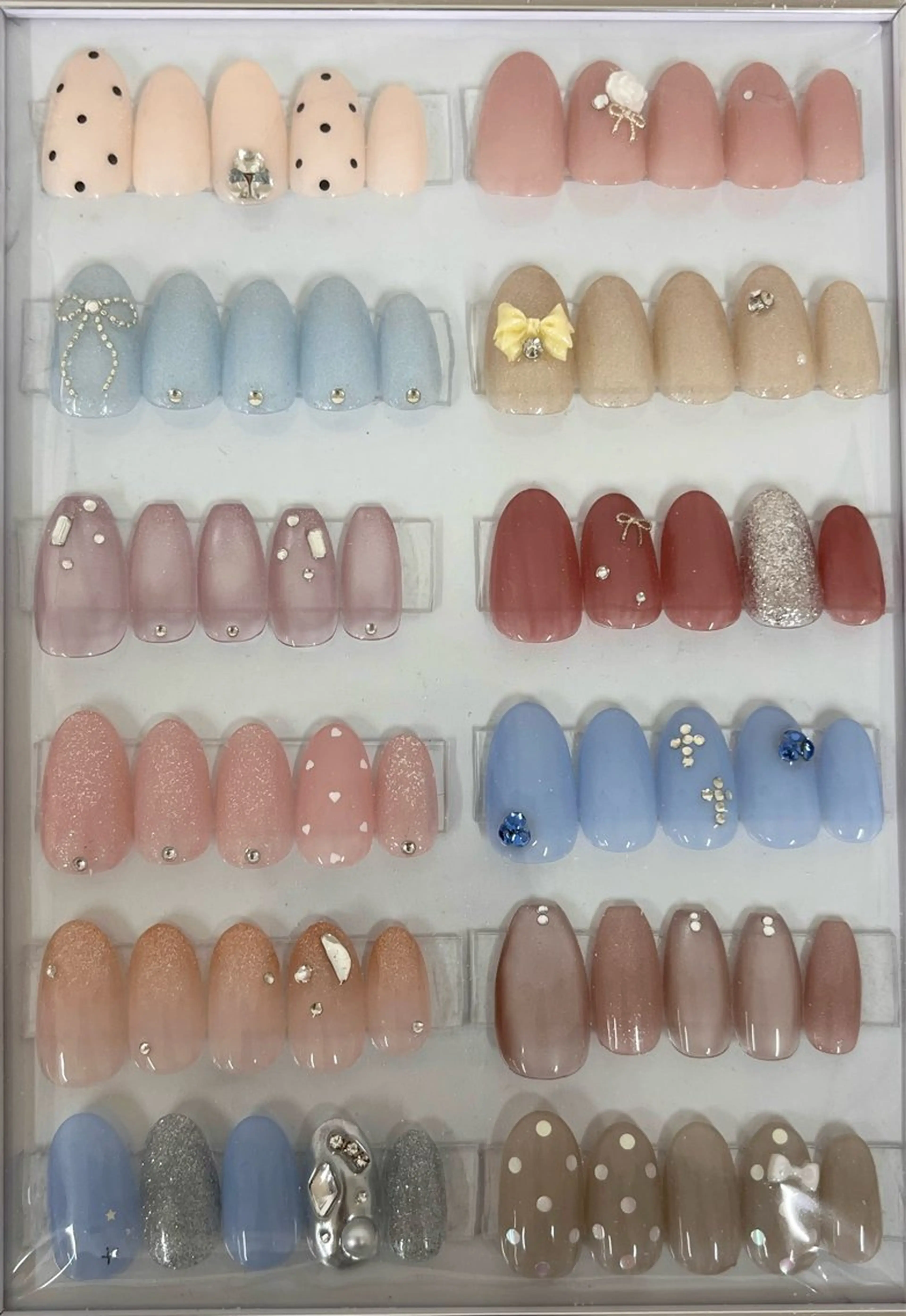 ネイル 韓国ネイル シンプルネイル ハンドネイル la.mignon Aiのネイルデザイン