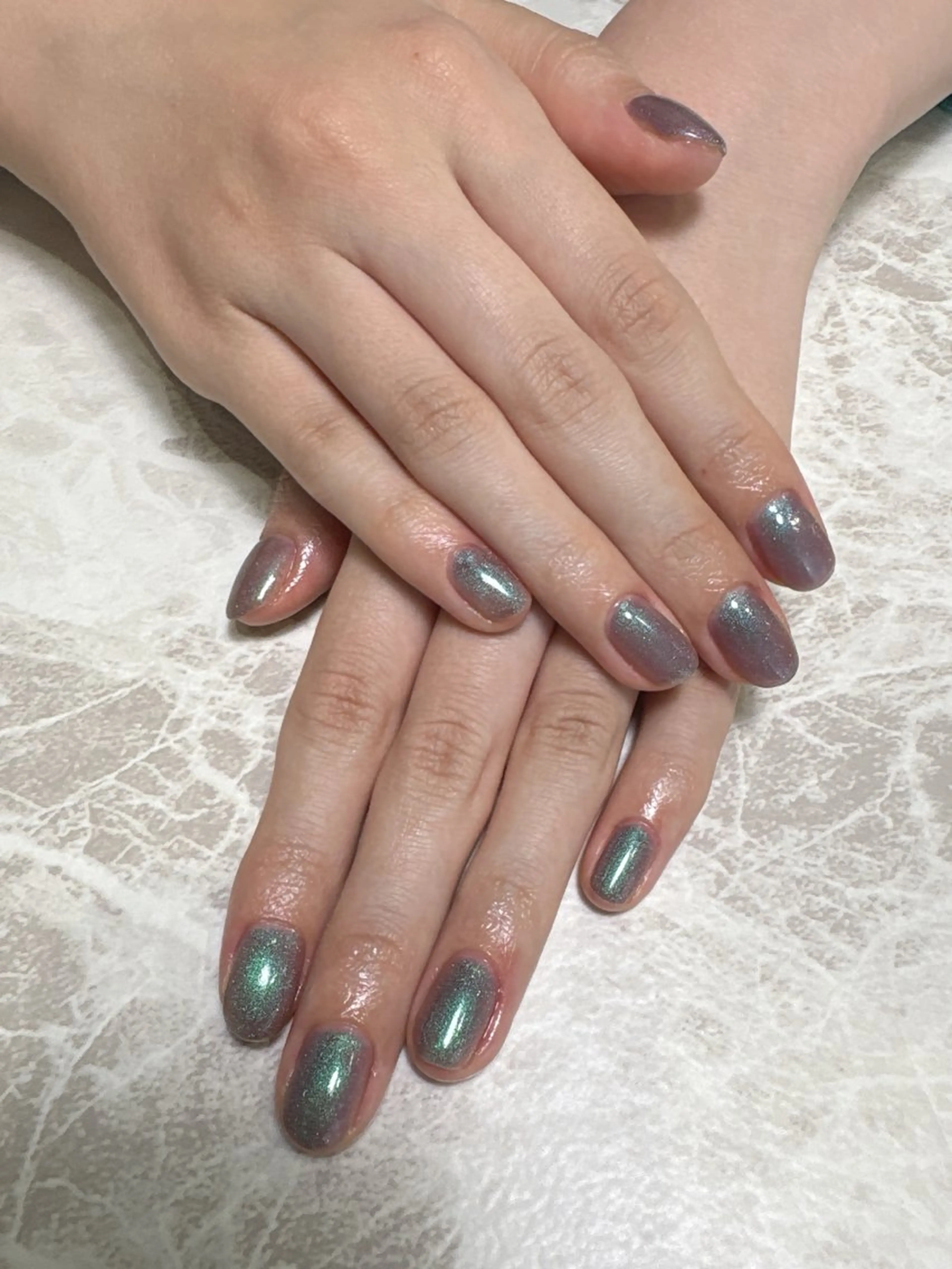 ネイル ワンカラーネイル ネイルサロンAntellijan大宮所属・野本 聖乃のネイルデザイン