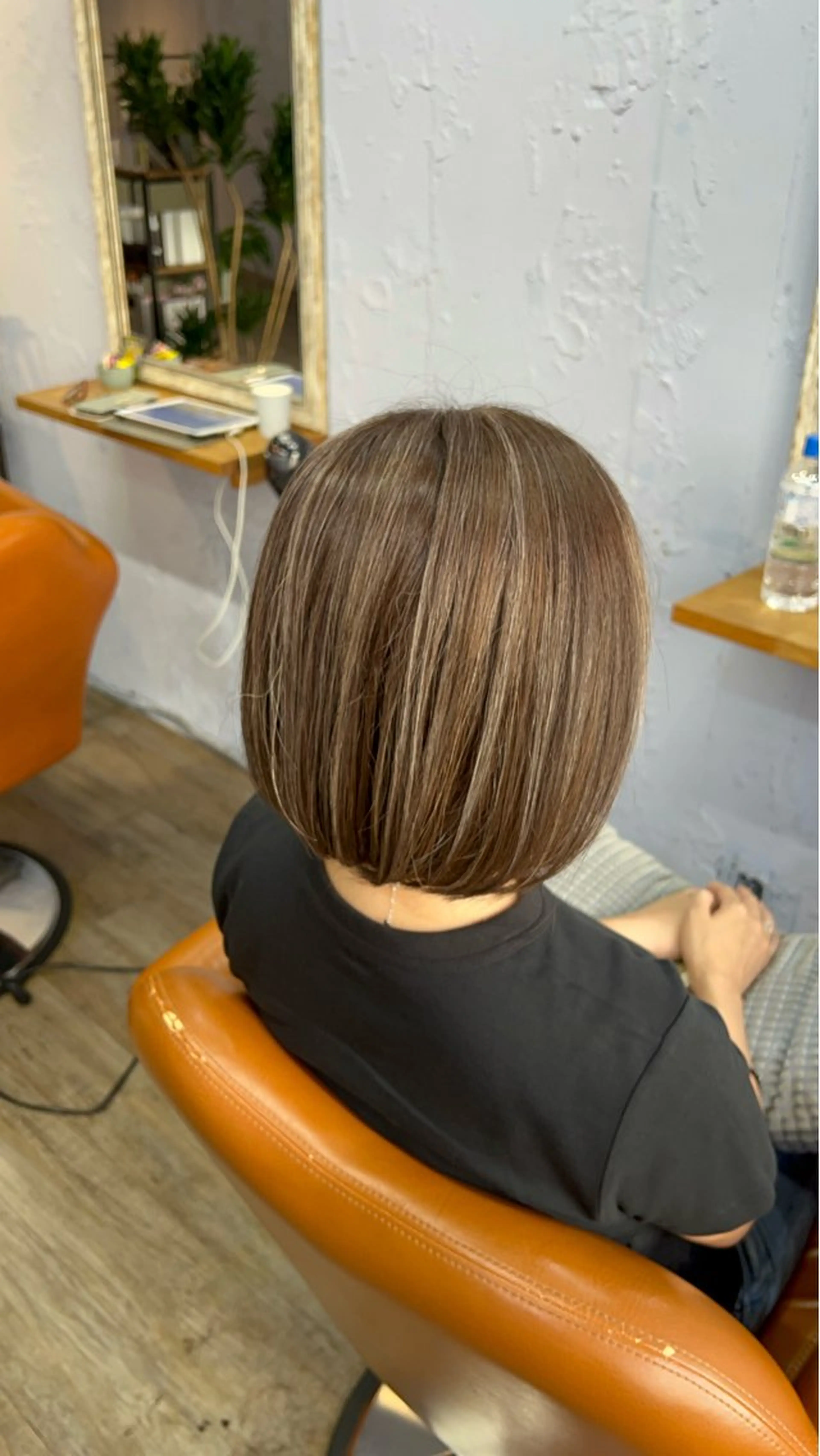 【💎モデル様価格💎】カット＋ハイライトカラー5STEPトリートメントの写真