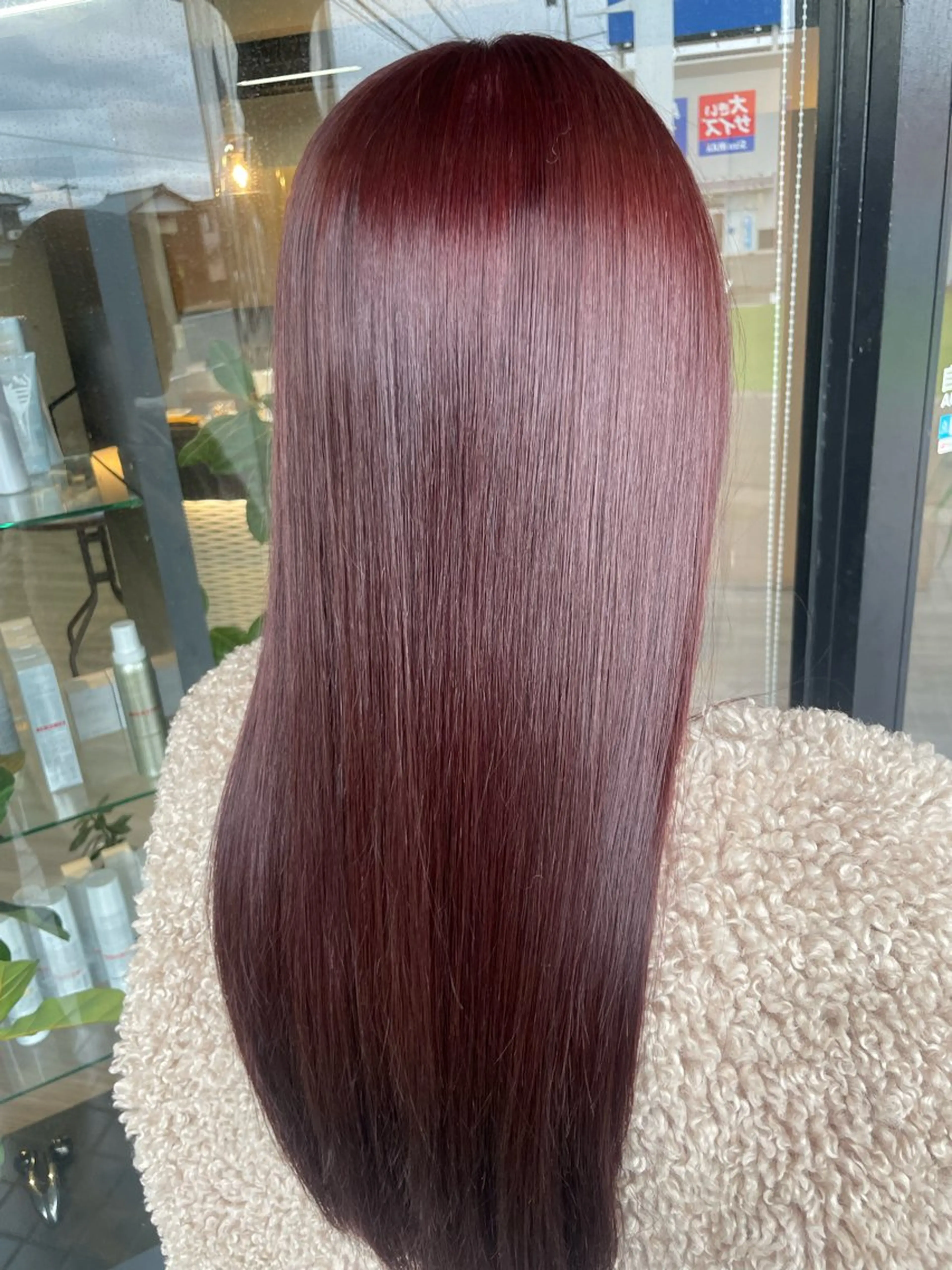 ロング ヘアカラー arika りなのヘアスタイル